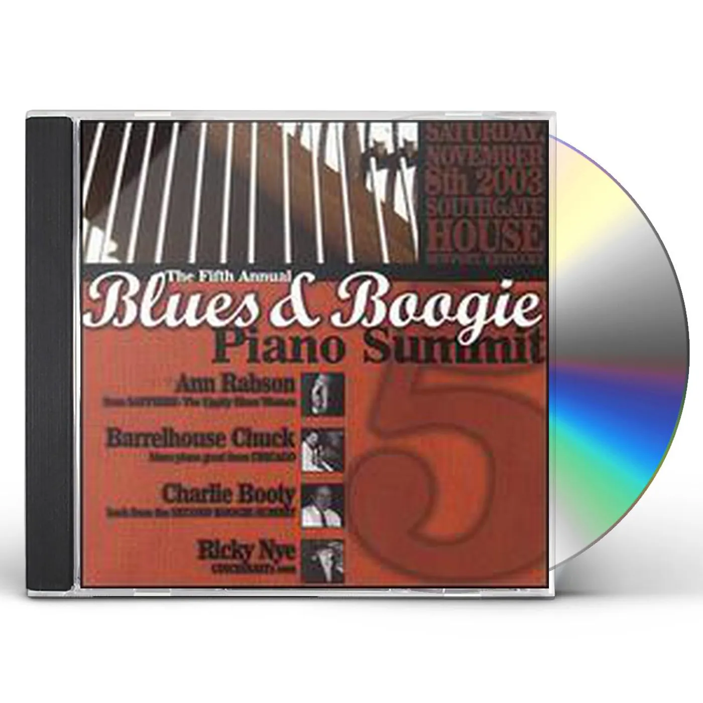 Ricky Nye HIGHLIGHTS FROM THE FIFTH ANNUAL BLUES & BOOGIE PI CD