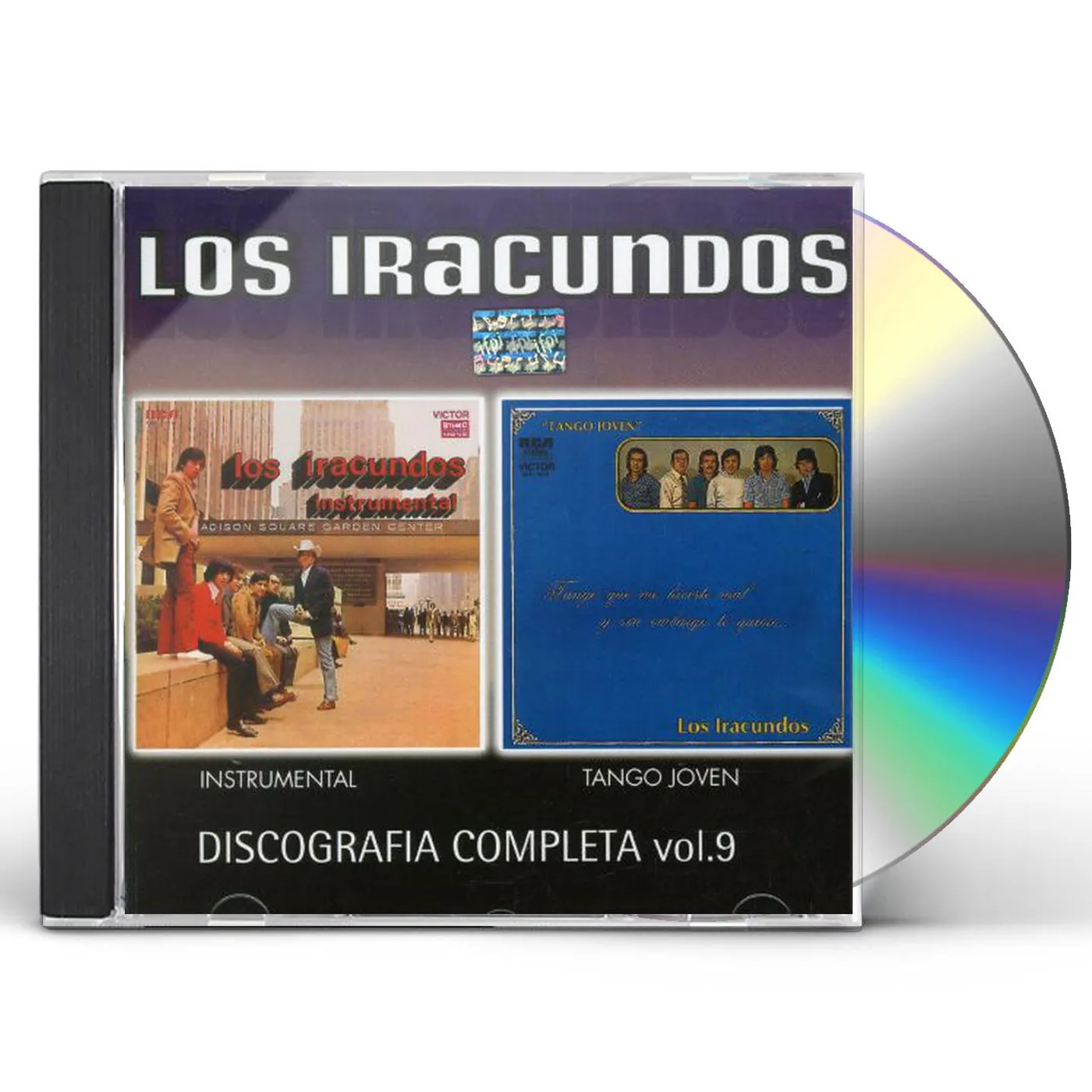 Iracundos DISCOGRAFIA COMPLETA 9: INSTRUMENTAL / TANGO JOVEN CD