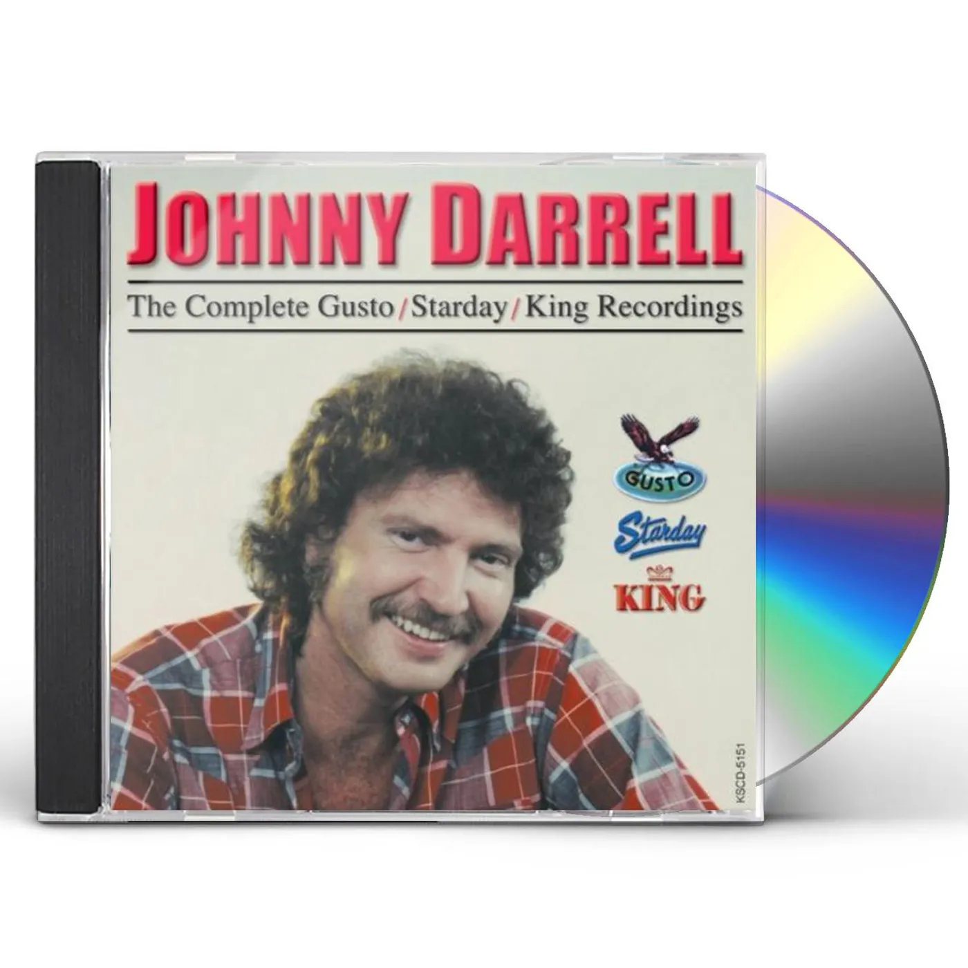 Johnny Darrell COMPLETE GUSTO STARDAY KING RECORDINGS CD