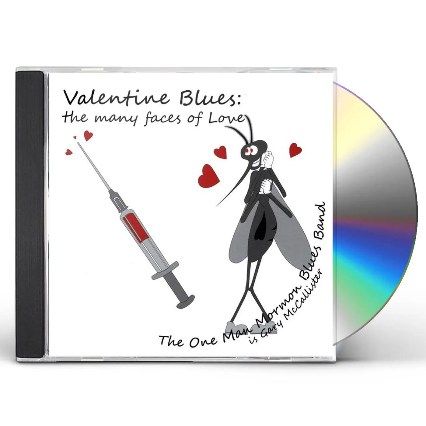 One Man Mormon Blues Band VALENTINE BLUES: THE MANY FACES OF LOVE CD