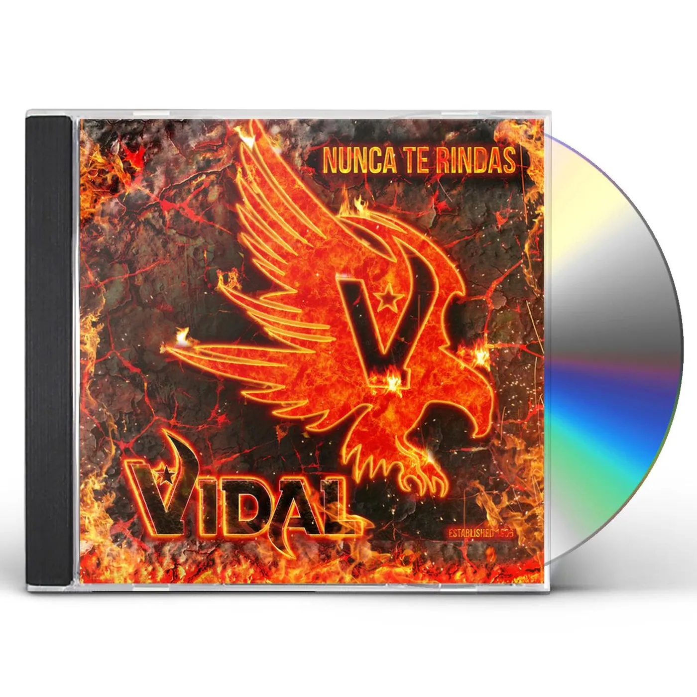 Vidal NUNCA TE RINDAS CD
