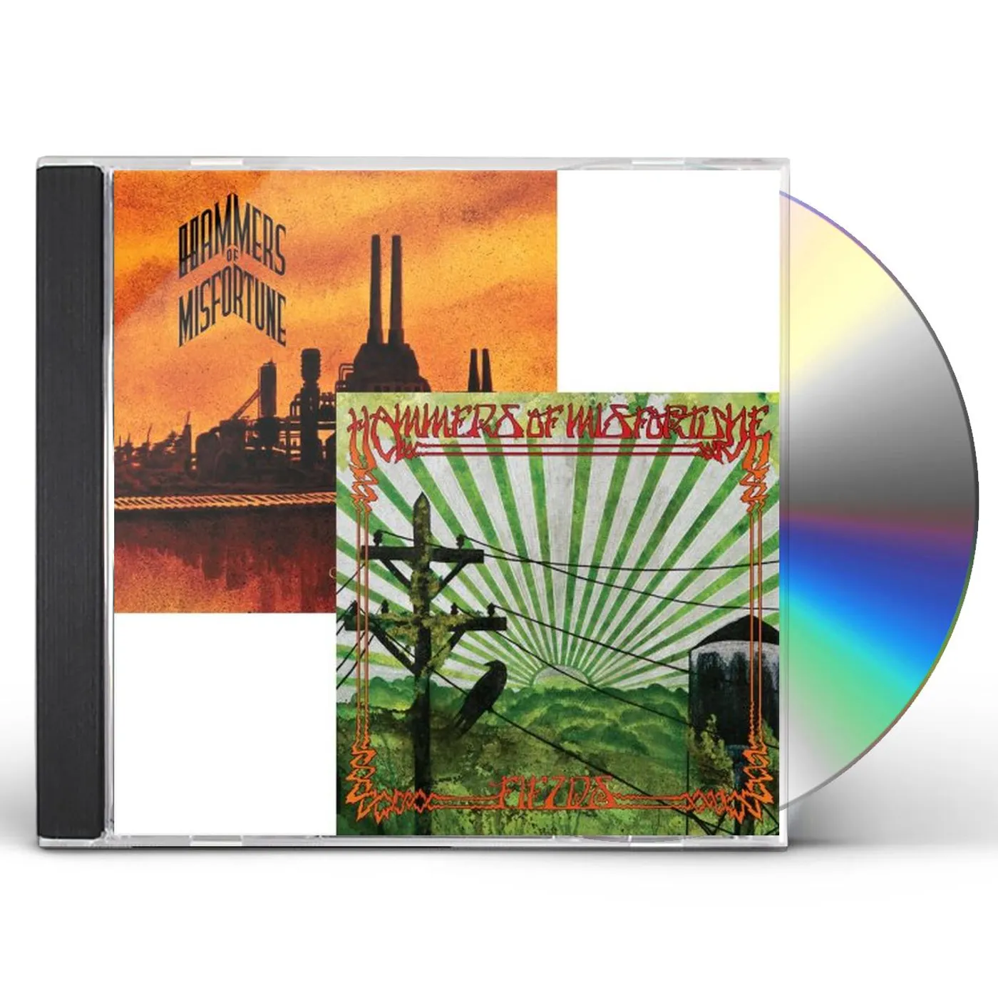 Hammers of Misfortune FIELDS & CHURCH OF BROKEN GLASS CD