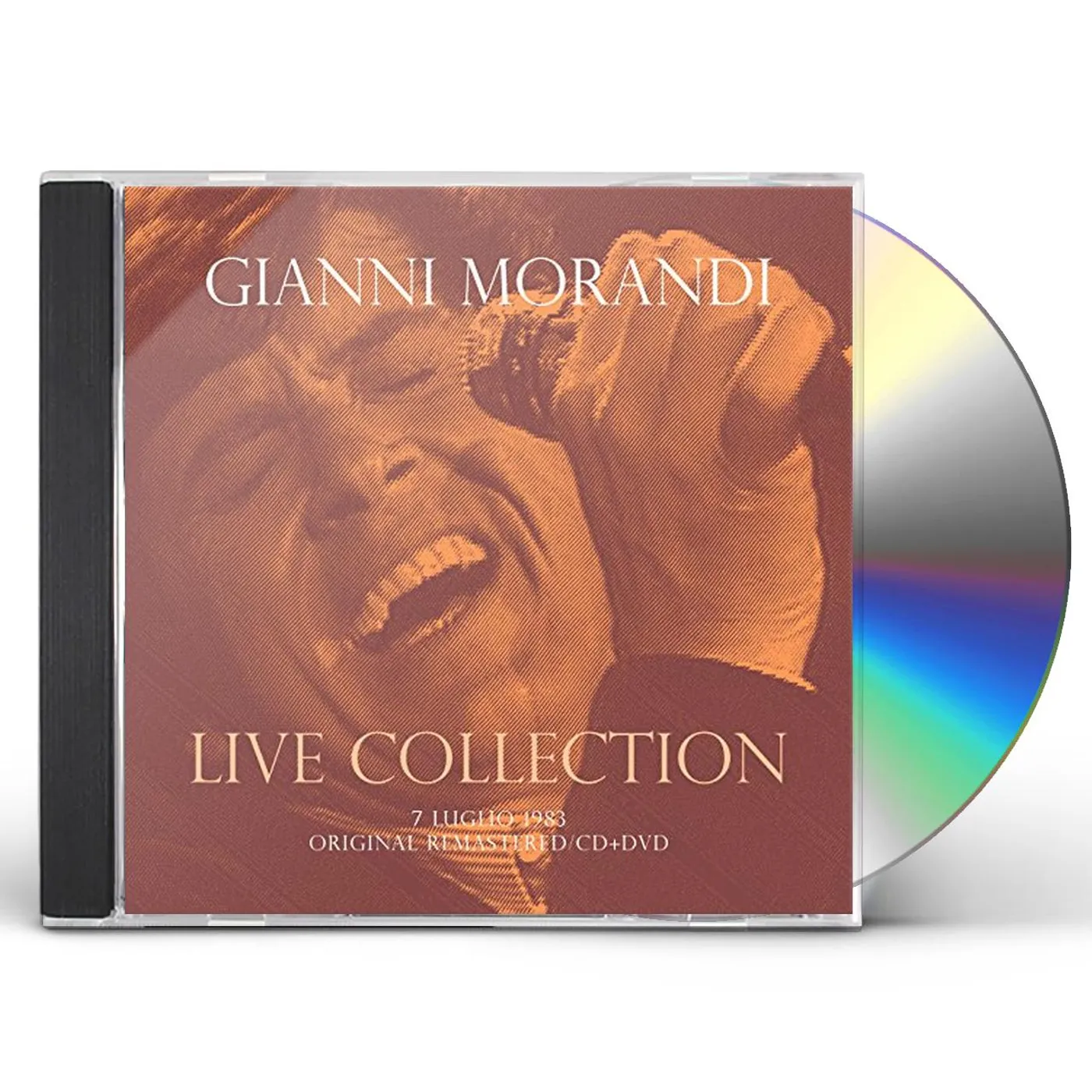 Gianni Morandi CONCERTO LIVE AT RSI (7 LUGLIO 1983) - CD+DVD DIGI CD