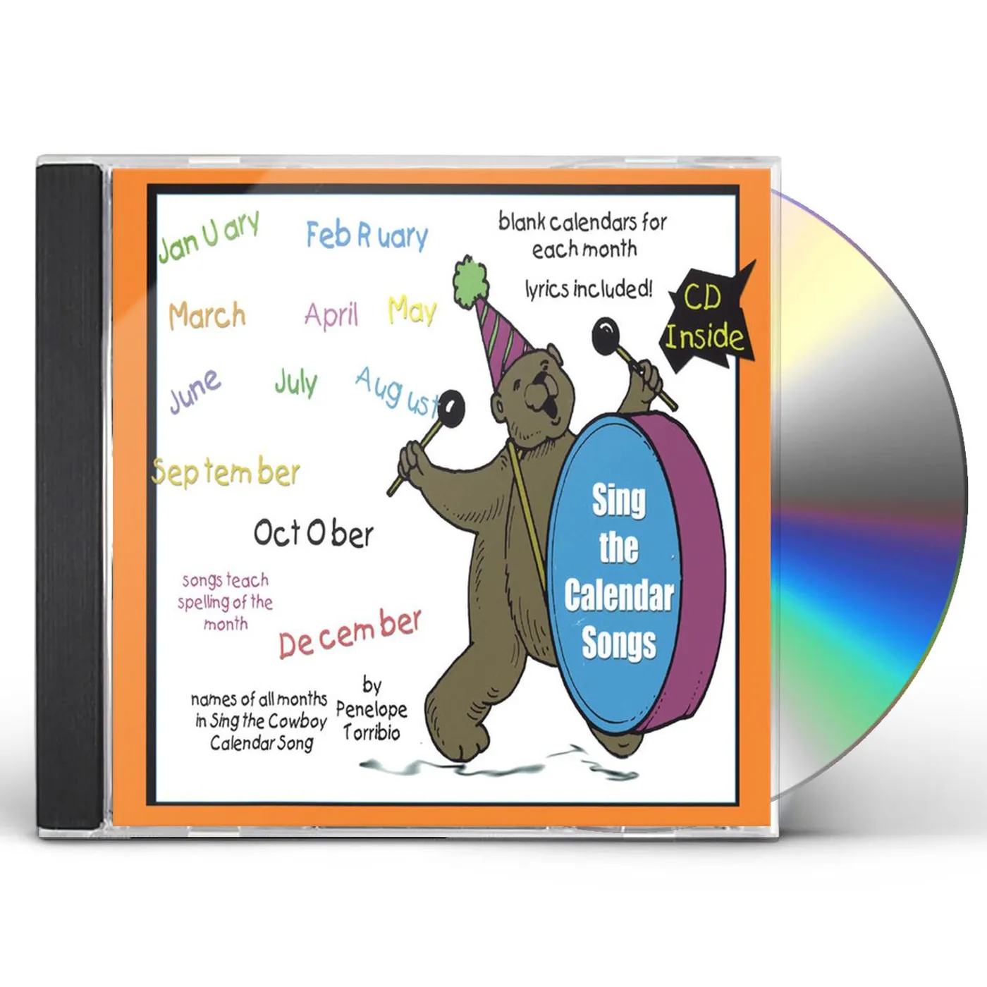 Penelope Torribio SING THE CALENDAR SONGS CD