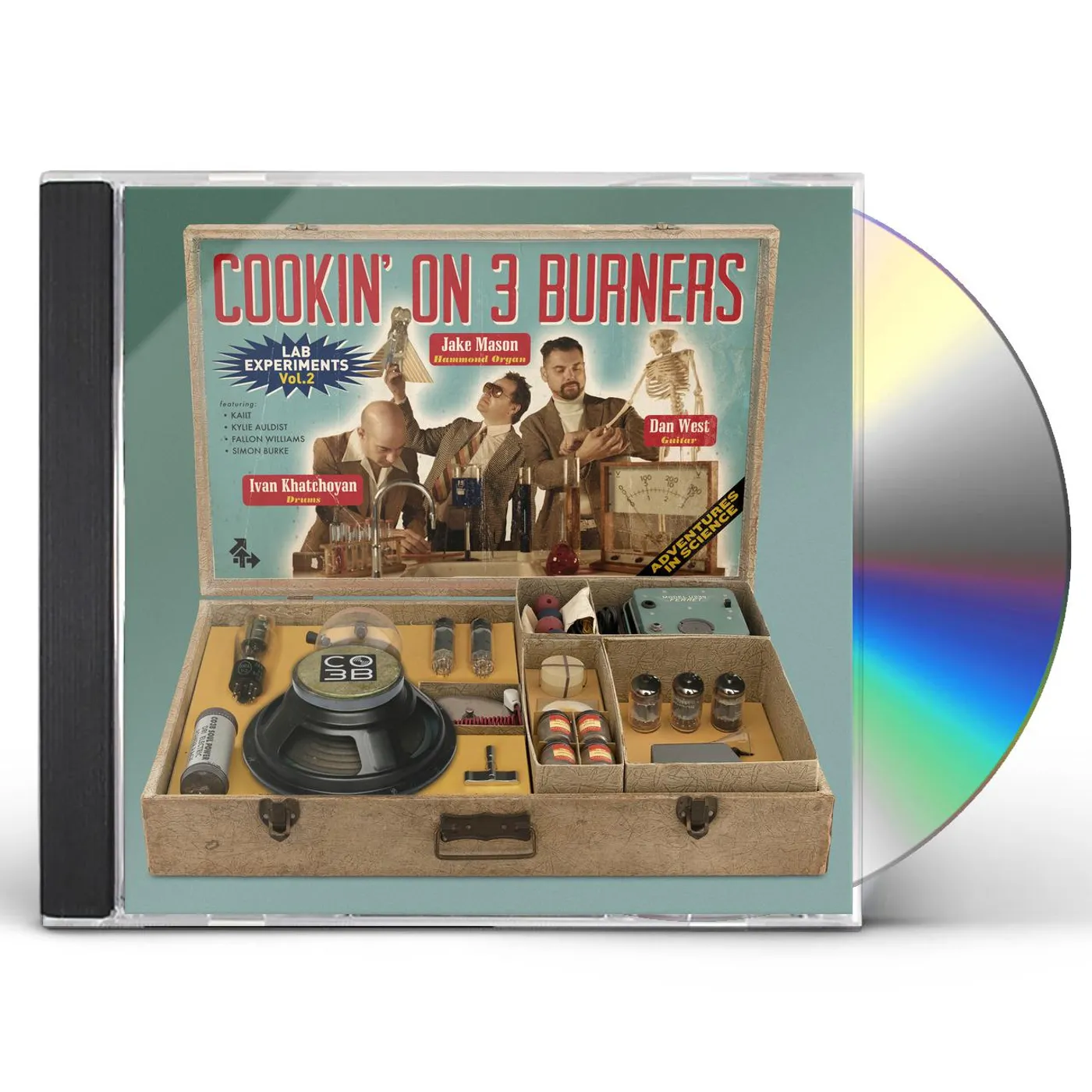 Cookin' On 3 Burners LAB EXPERIMENTS VOL. 2 CD