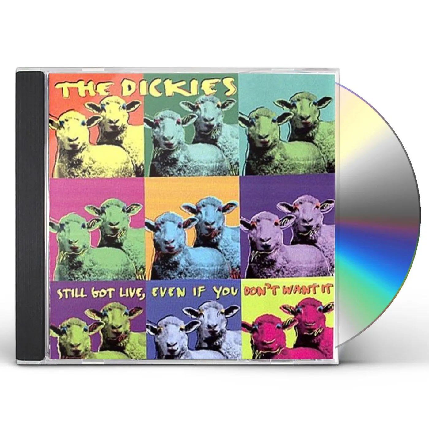 The Dickies STILL LIVE EVEN IF YOU DON'T WANT IT CD