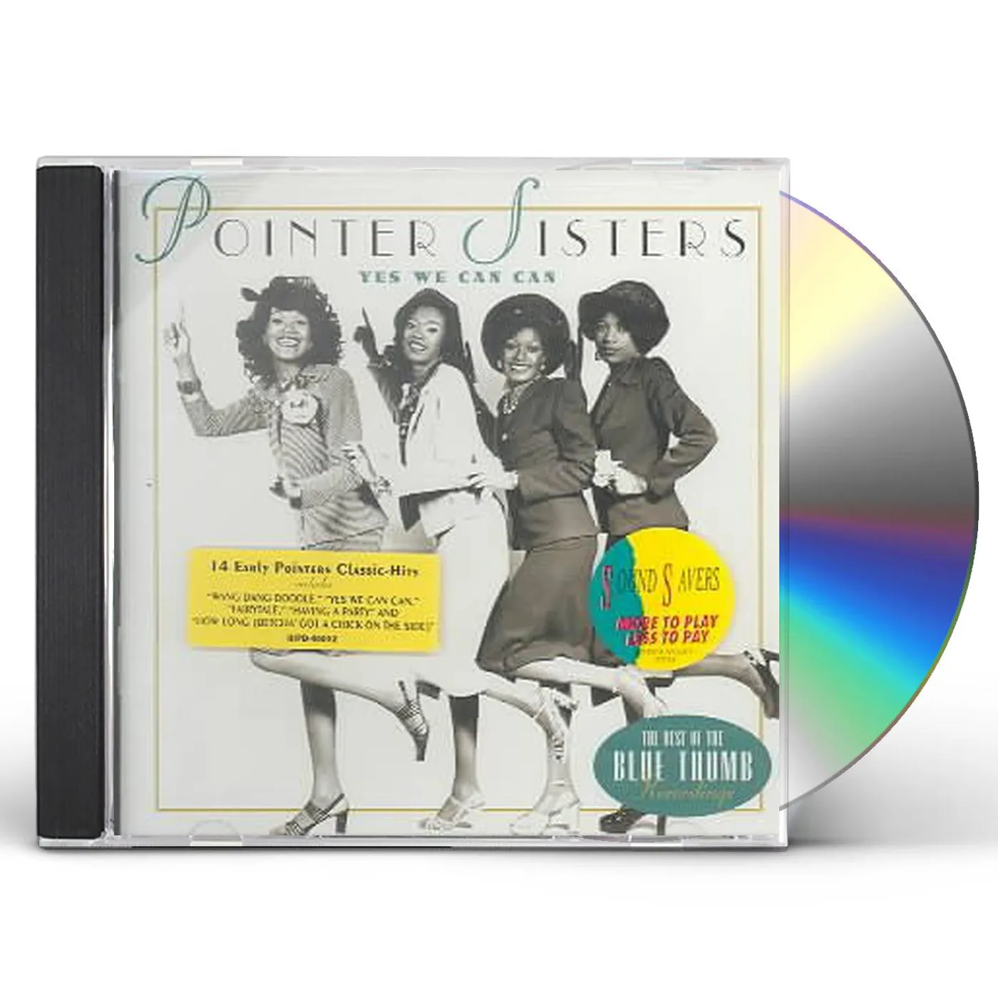 The Pointer Sisters YES WE CAN: BEST OF BLUE THUMB RECORDINGS CD