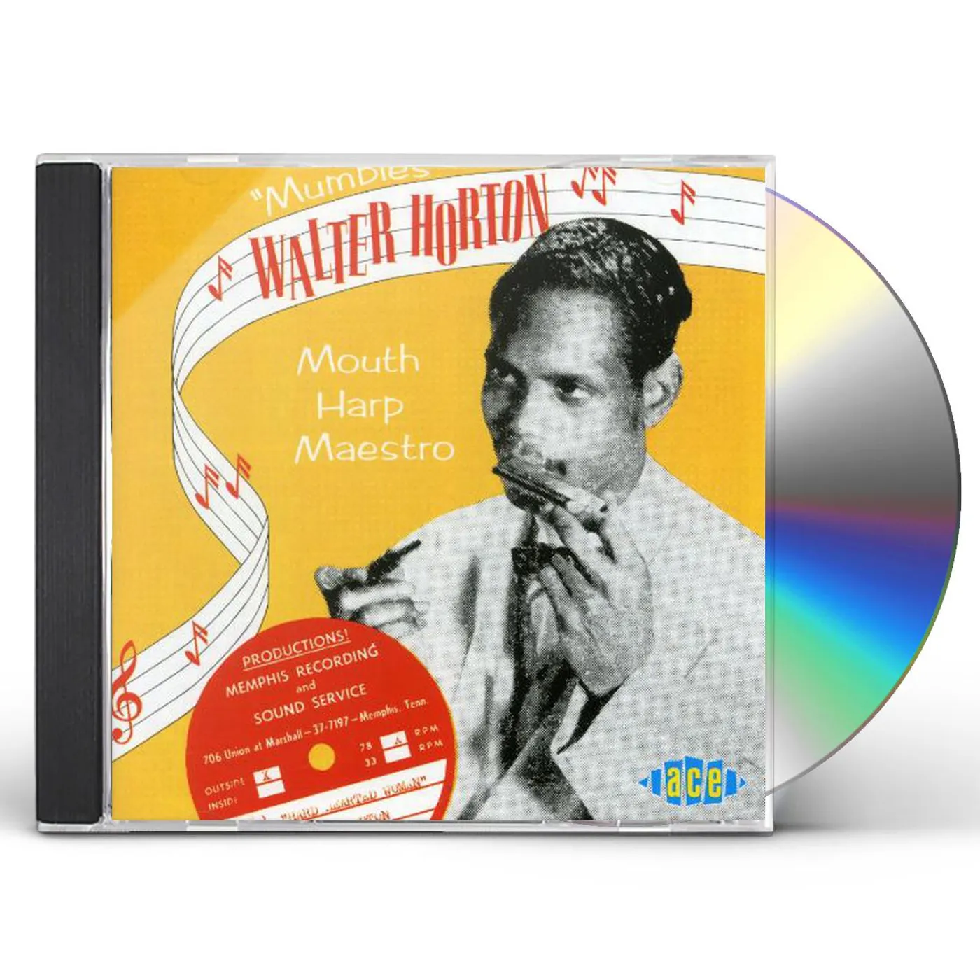 Big Walter Horton MOUTH HARP MAESTRO CD