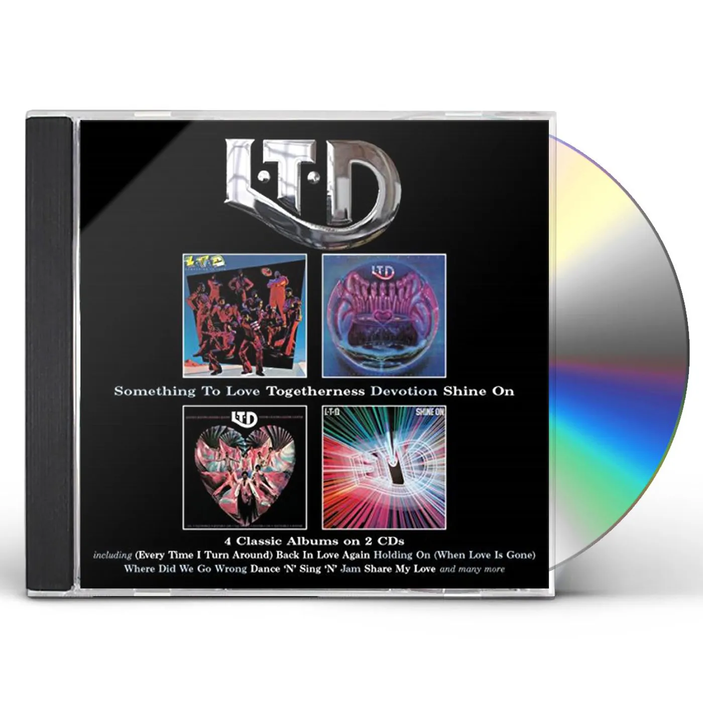 LTD SOMETHING TO LOVE / TOGETHERNESS / DEVOTION CD