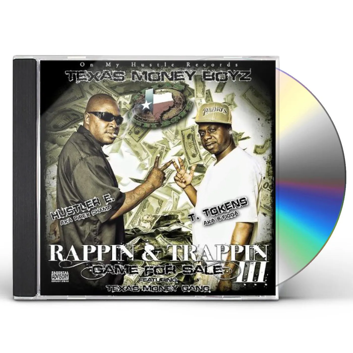 Texas Money Boyz RAPPIN & TRAPPIN 3 CD