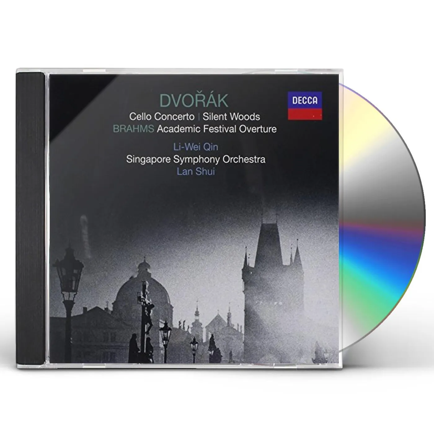 Li-wei Qin DVORAK: CELLO CONCERTO/SILENT WOODS CD