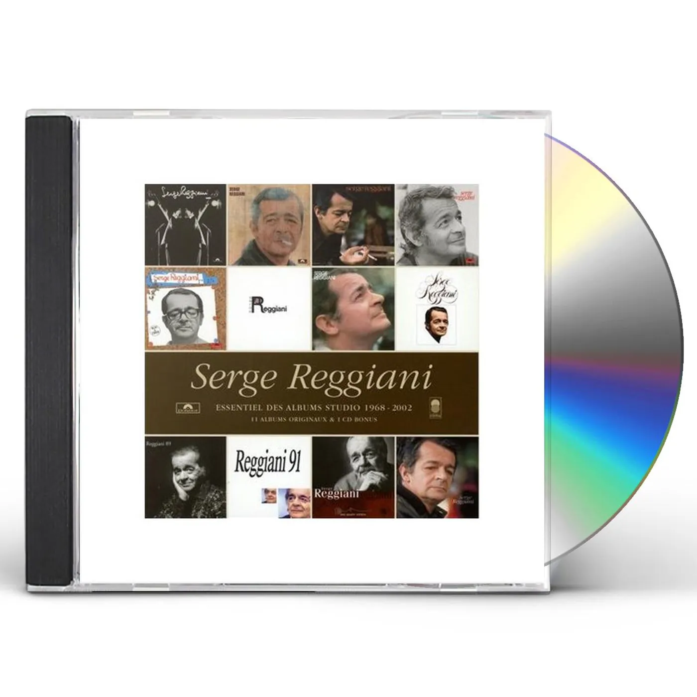 Serge Reggiani ESSENTIEL ALBUMS STUDIOS CD