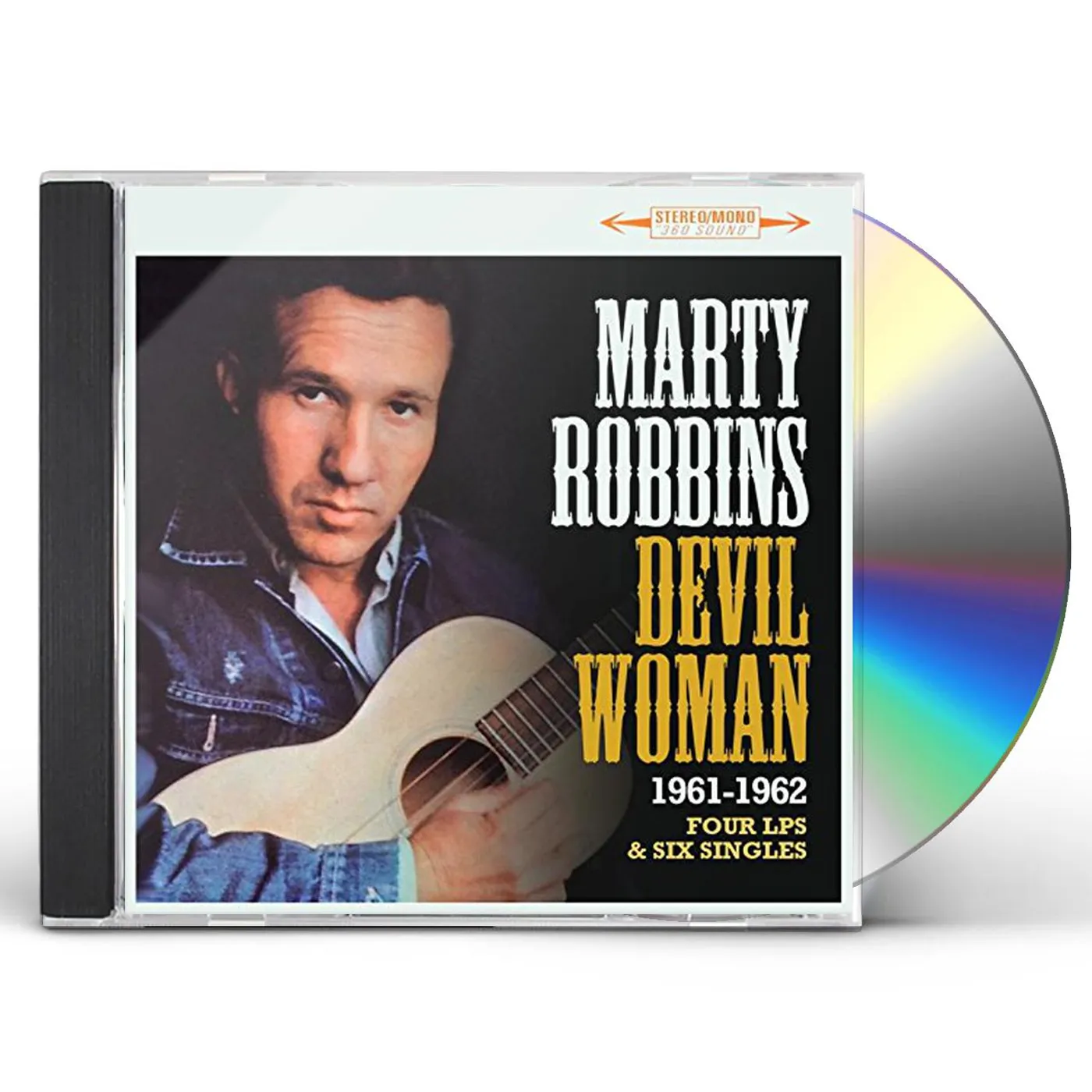 Marty Robbins DEVIL WOMAN: FOUR LPS & SIX SINGLES 1961-1962 CD