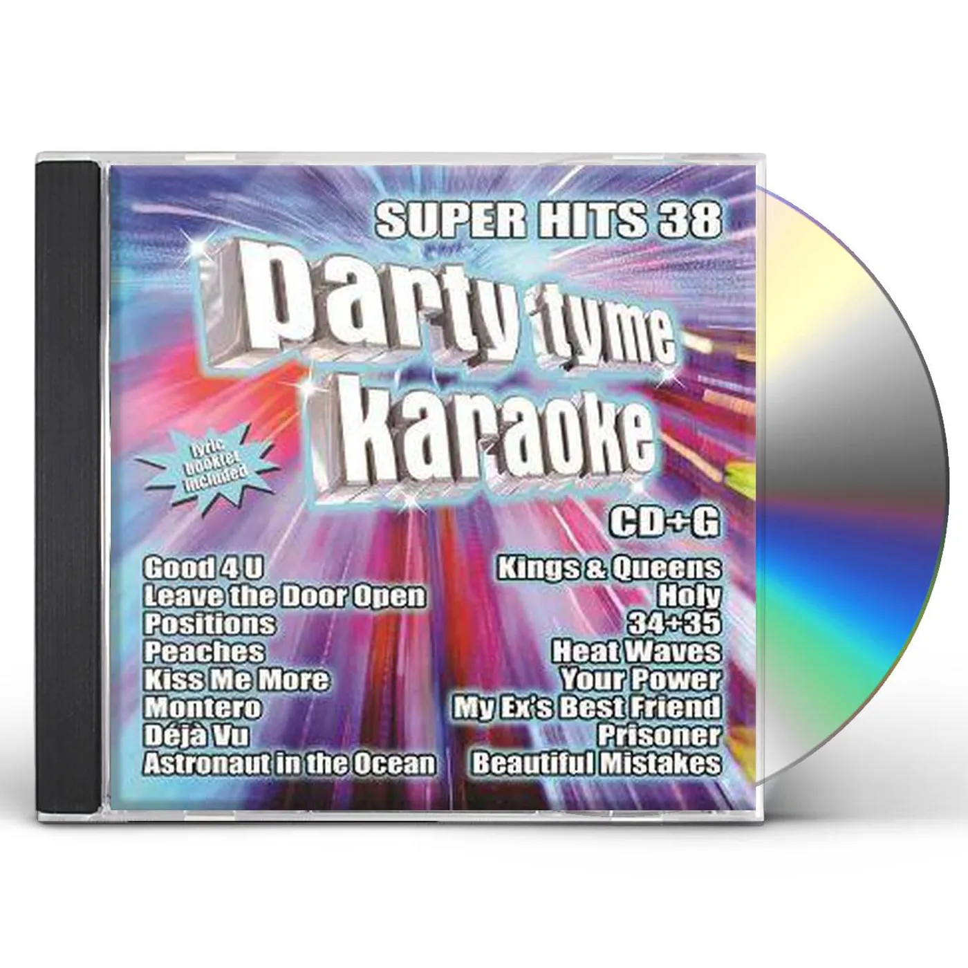 Party Tyme Karaoke SUPER HITS 38 CD