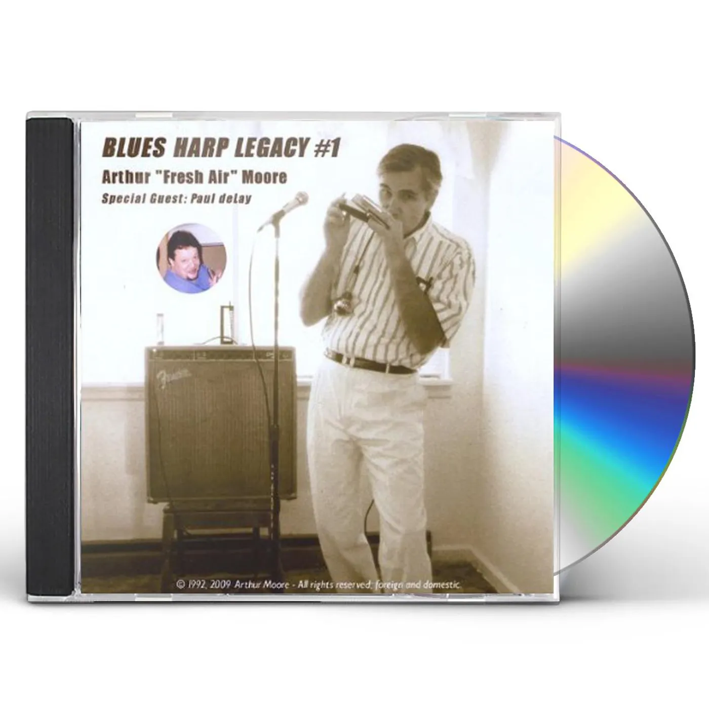 Arthur Moore BLUES HARP LEGACY #1 CD