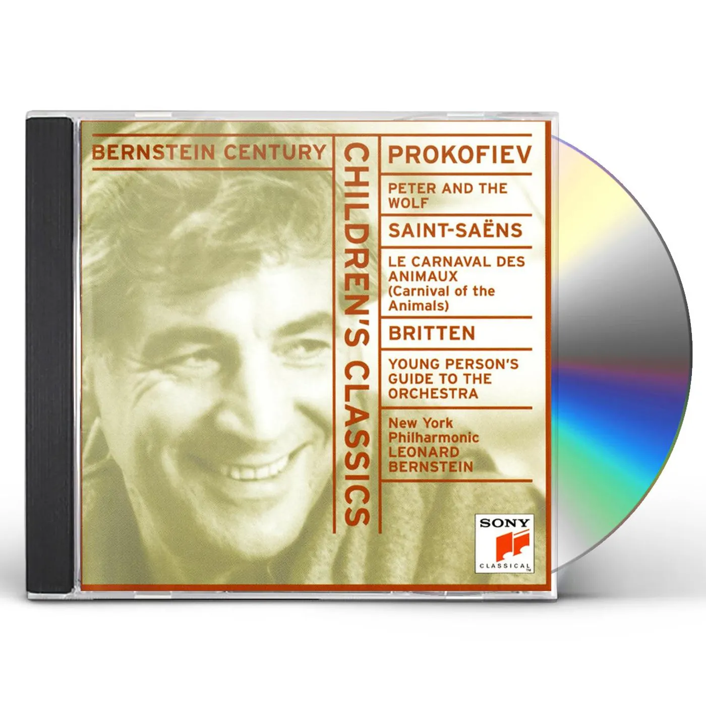 Leonard Bernstein CHILDREN'S CLASSICS: PETER & THE WOLF / LE CARNAVAL DES ANIMAUX CD