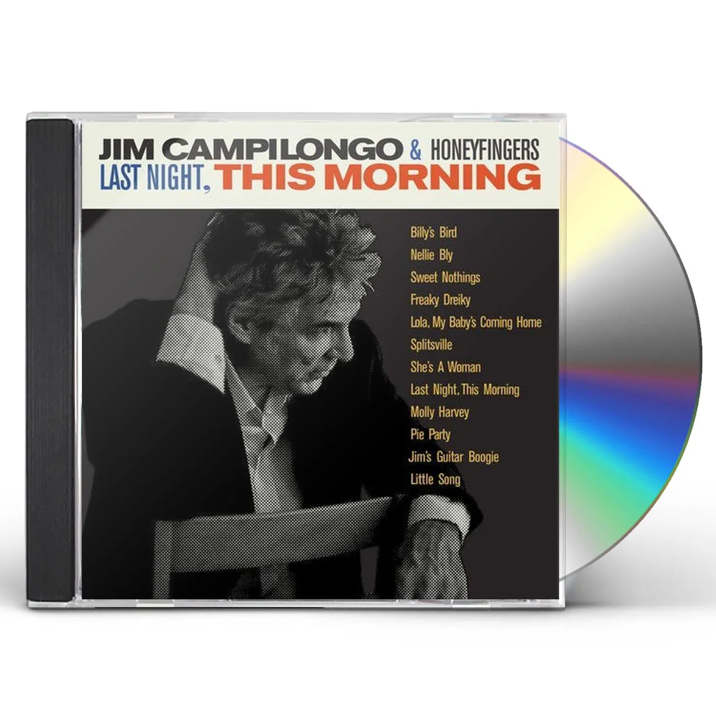 Jim Campilongo & Honeyfingers LAST NIGHT THIS MORNING CD