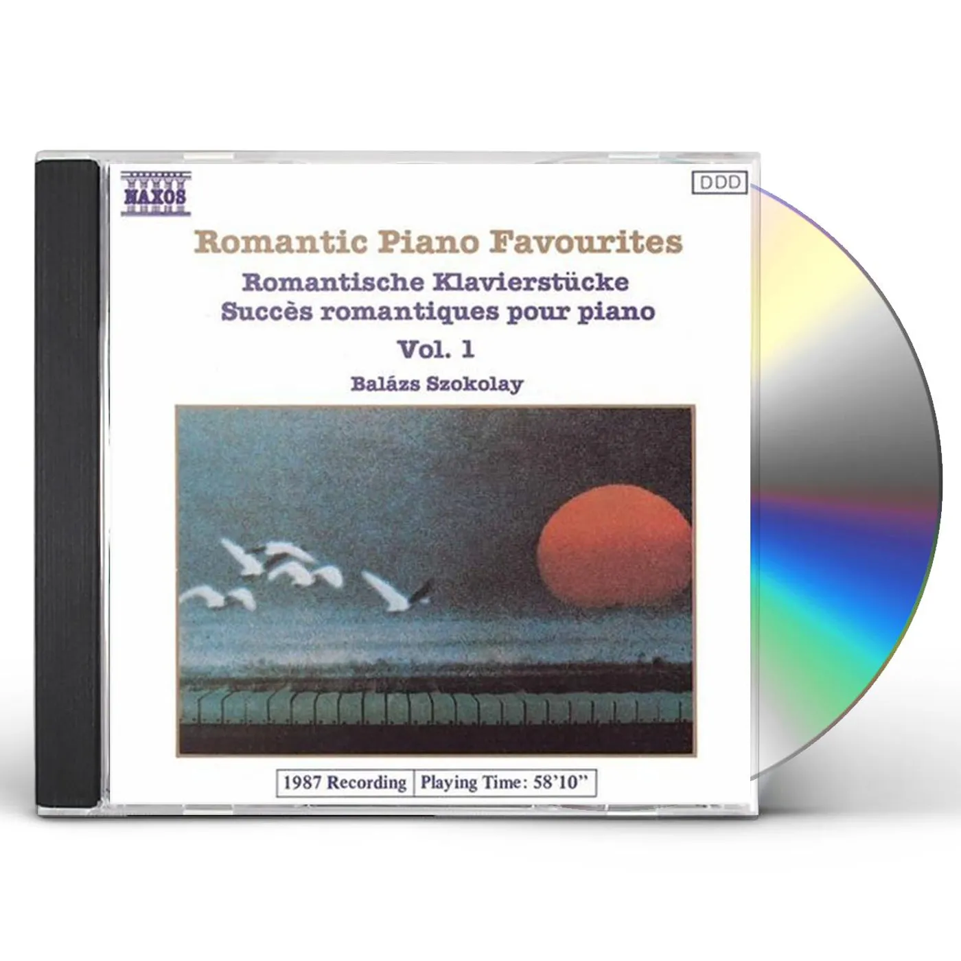 Balazs Szokolay ROMANTIC PIANO MUSIC 1 CD