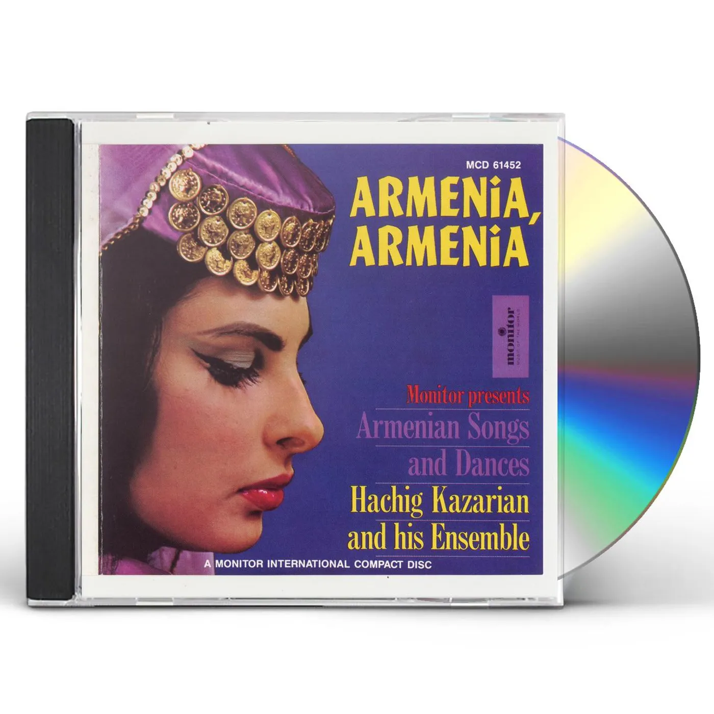 Hachig Kazarian Ensemble ARMENIA ARMENIA: ARMENIAN SONGS & DANCES CD