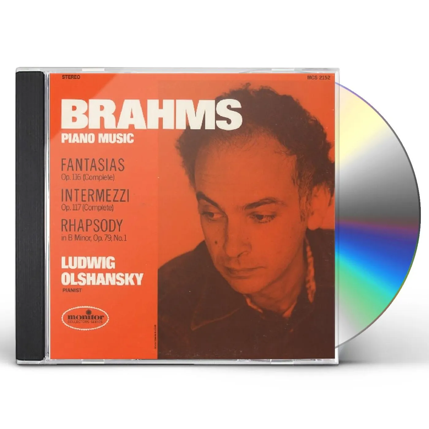 Ludwig Olshansky BRAHMS PIANO MUSIC CD
