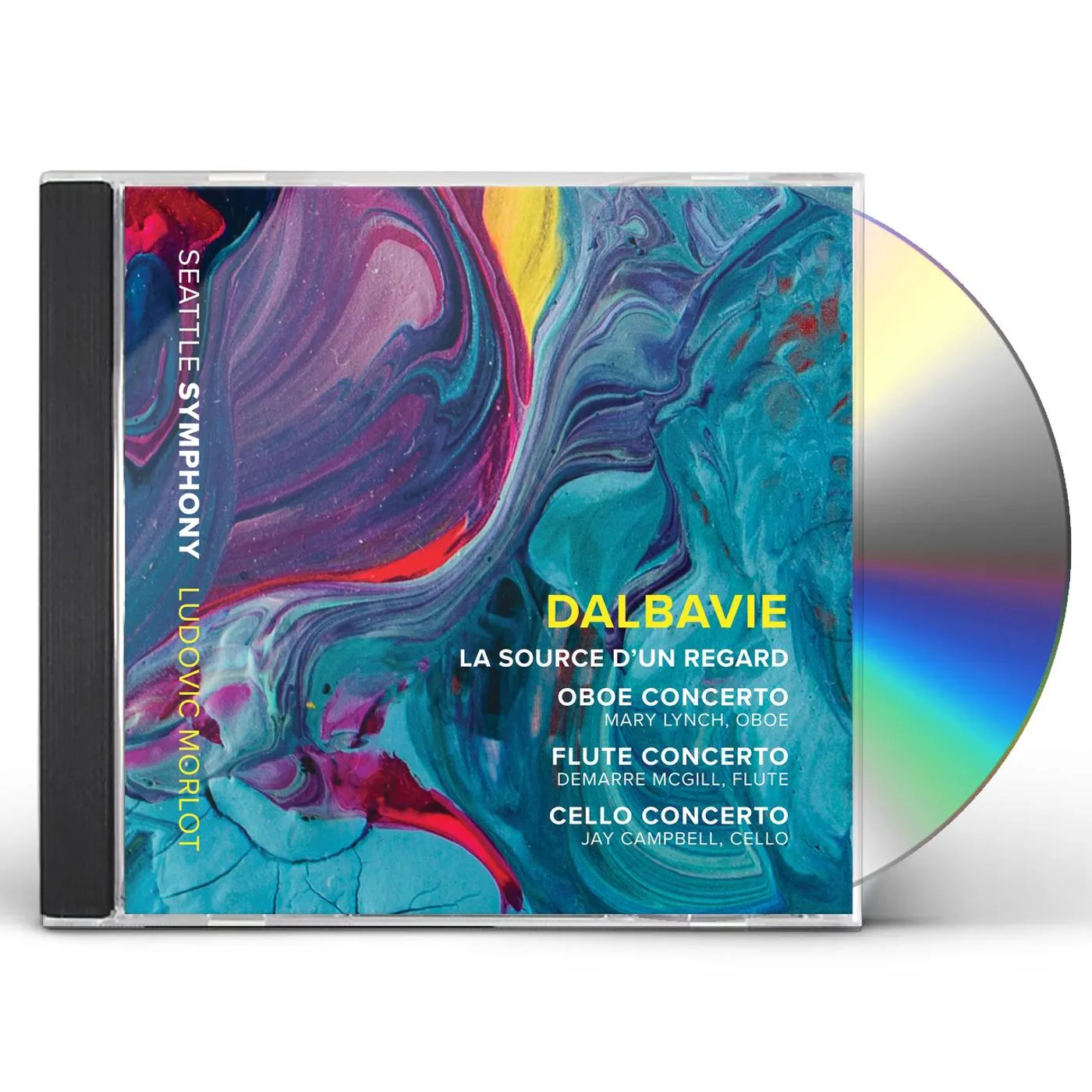 Seattle Symphony; DALBAVIE: LA SOURCE D'UN REGARD; OBOE CONCERTO; FLUTE CONCERTO; CELLO CONCERTO CD