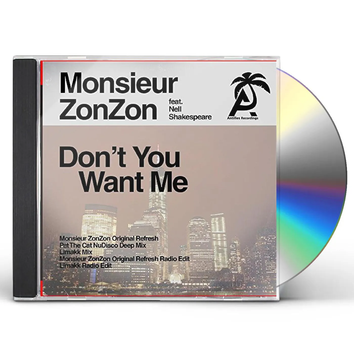 Monsieur ZonZon DON'T YOU WANT ME CD