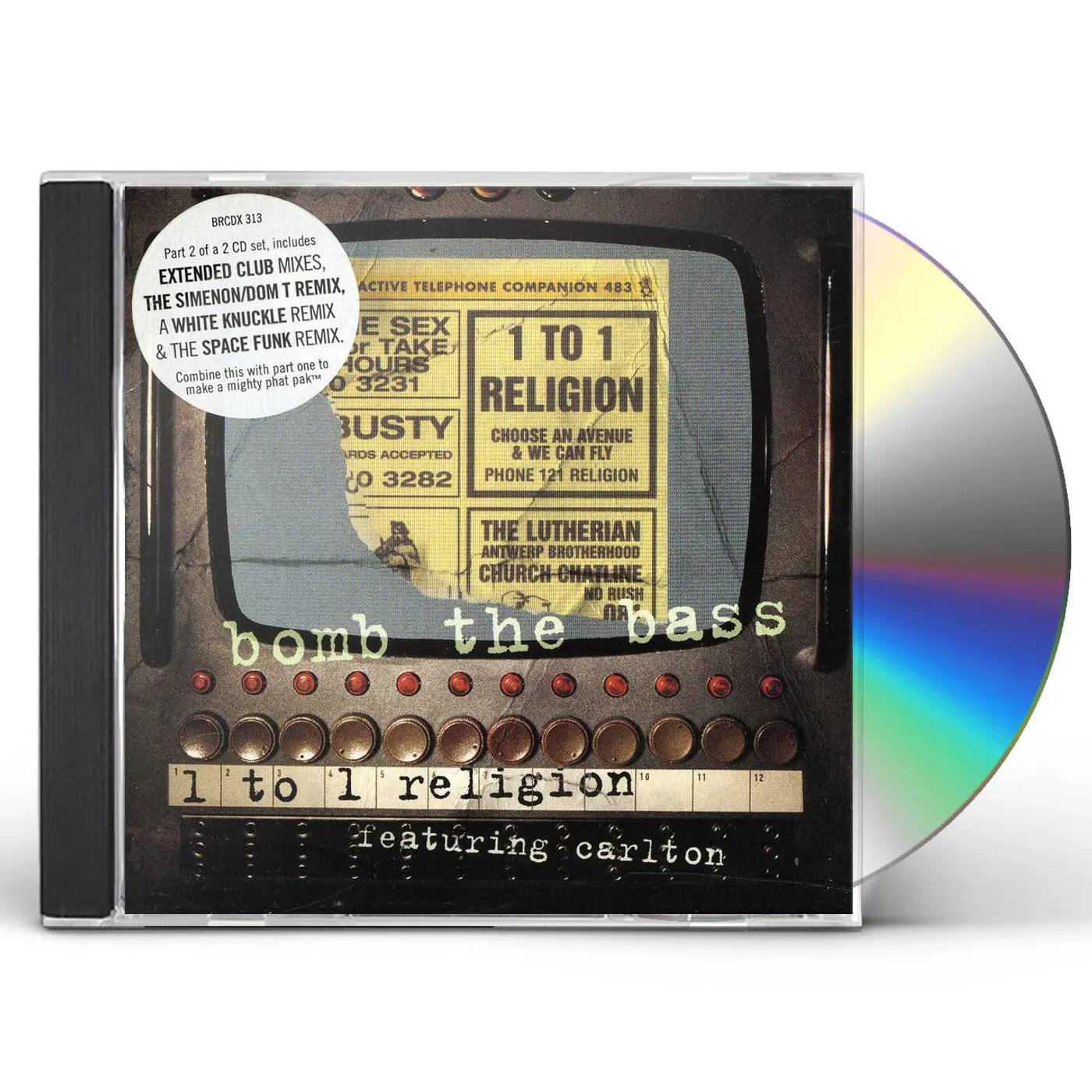 Bomb The Base ONE TO ONE RELIGION 2 CD