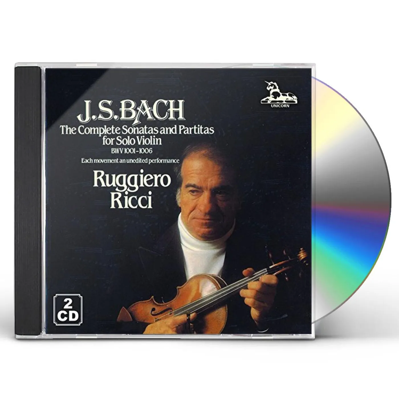 Ruggiero Ricci J.S. BACH: COMPLETE SUITES & PARTITAS CD