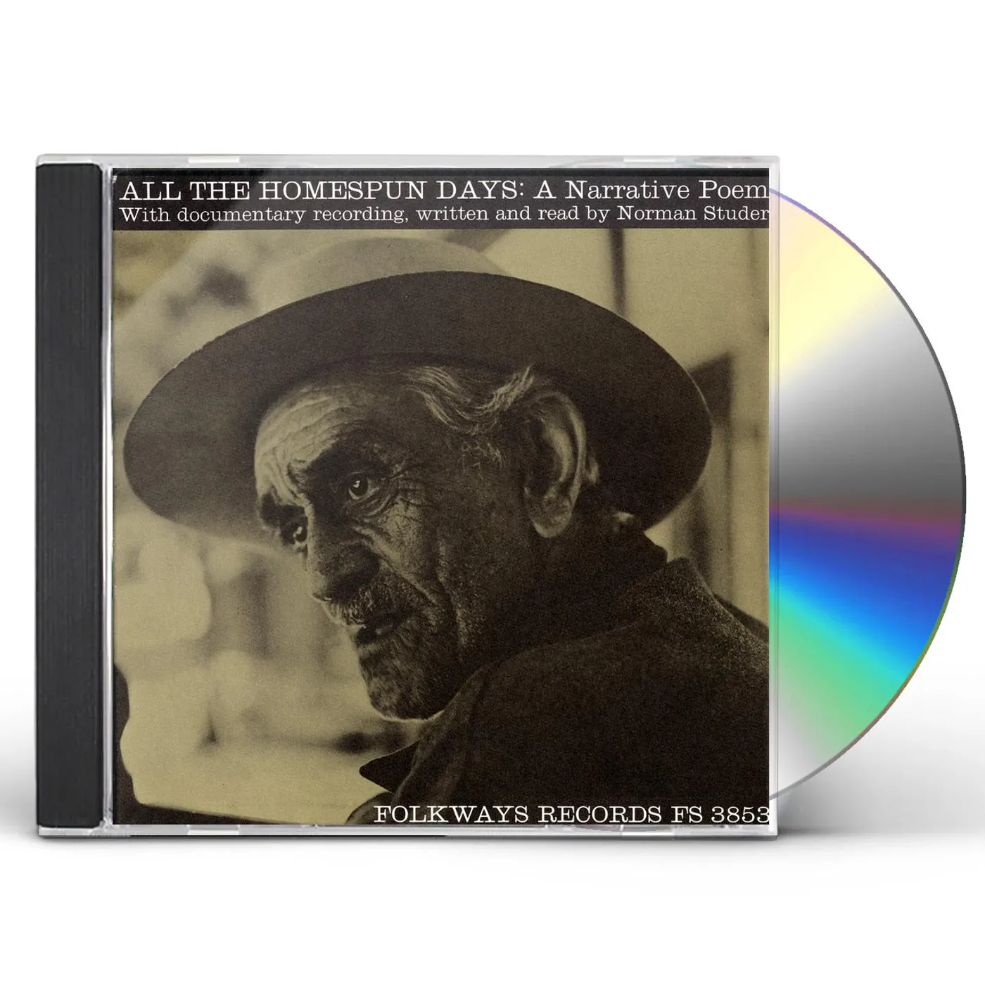 Norman Studer ALL THE HOMESPUN DAYS: A NARRATIVE POEM OF NEW YOR CD