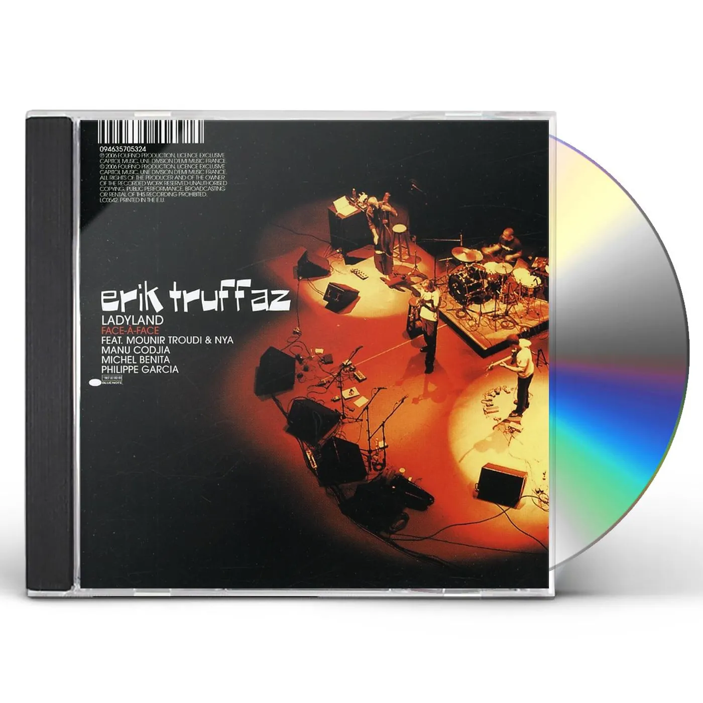Erik Truffaz FACE A FACE CD