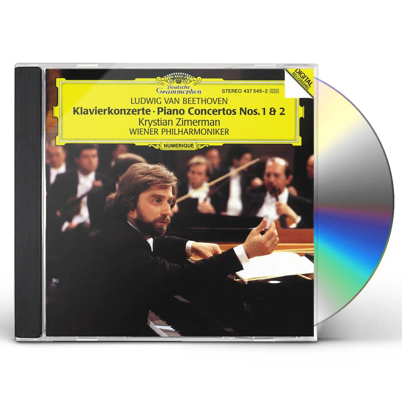 Ludwig van Beethoven PIANO CONCERTOS NO. 1 & 2 CD