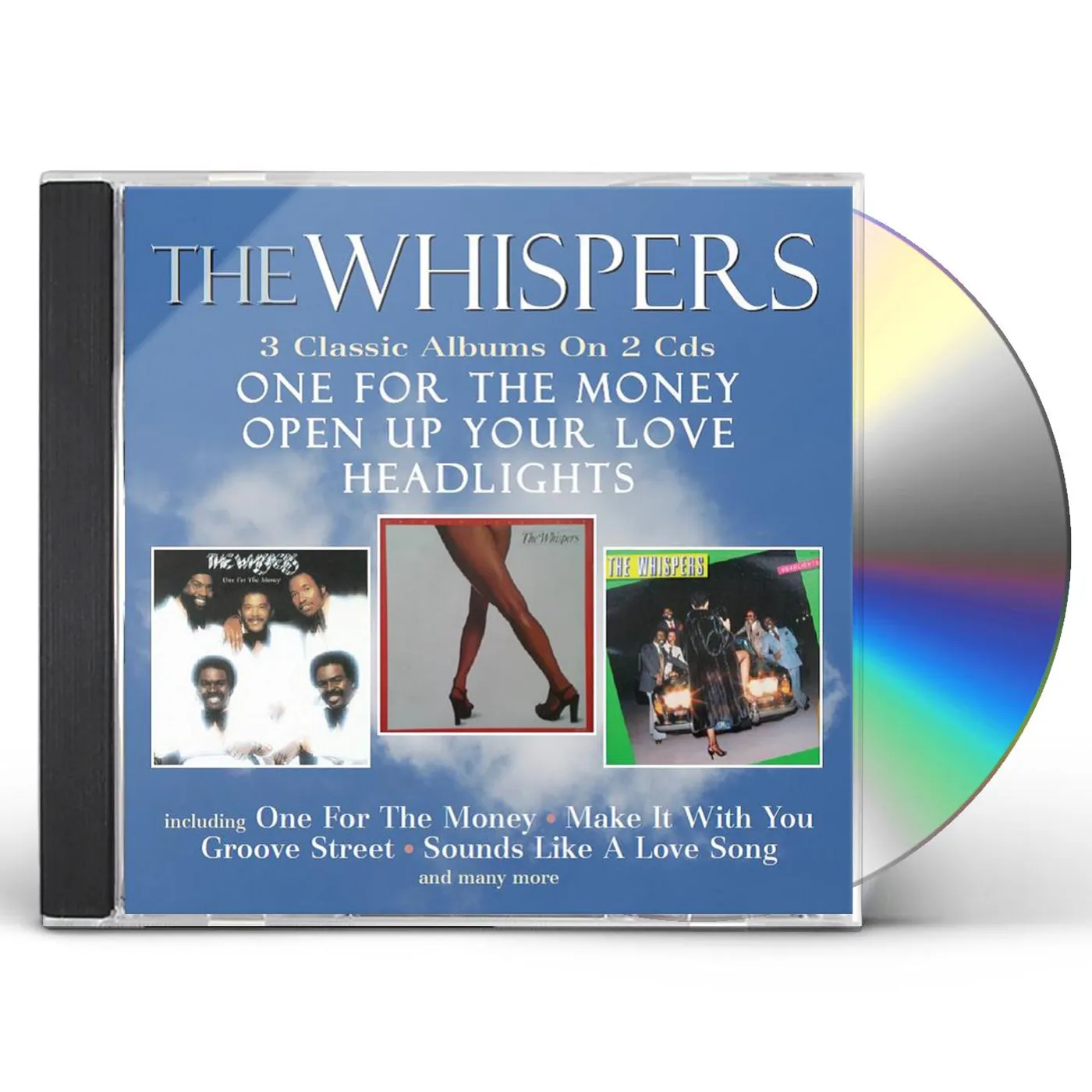 Whispers ONE FOR THE MONEY / OPEN UP YOUR LOVE / HEADLIGHTS CD