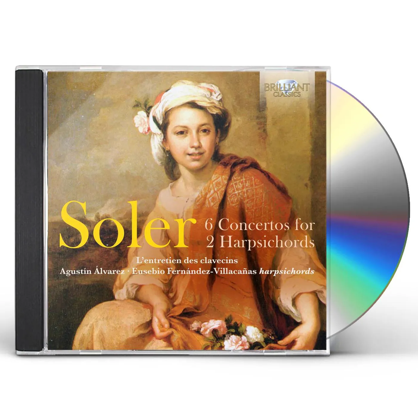 Antonio Soler SOLER 6 CONCERTOS FOR 2 HARPSICHORDS CD