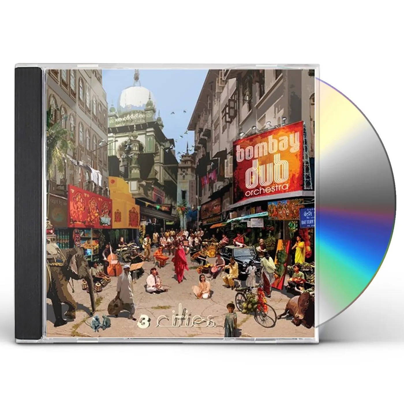 Bombay Dub Orchestra 3 CITIES CD