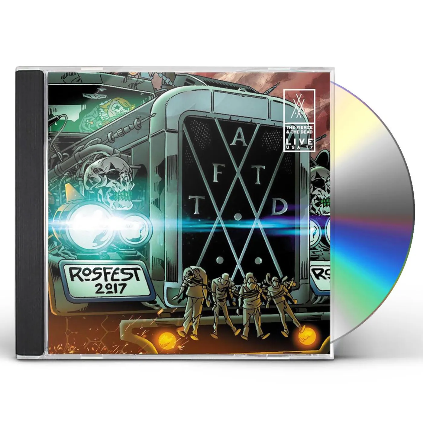 The Fierce & the Dead LIVE USA 17 CD