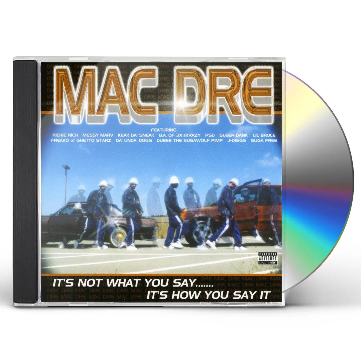 Mac Dre IT'S NOT WHAT YOU SAY IT'S HOW YOU SAY IT CD