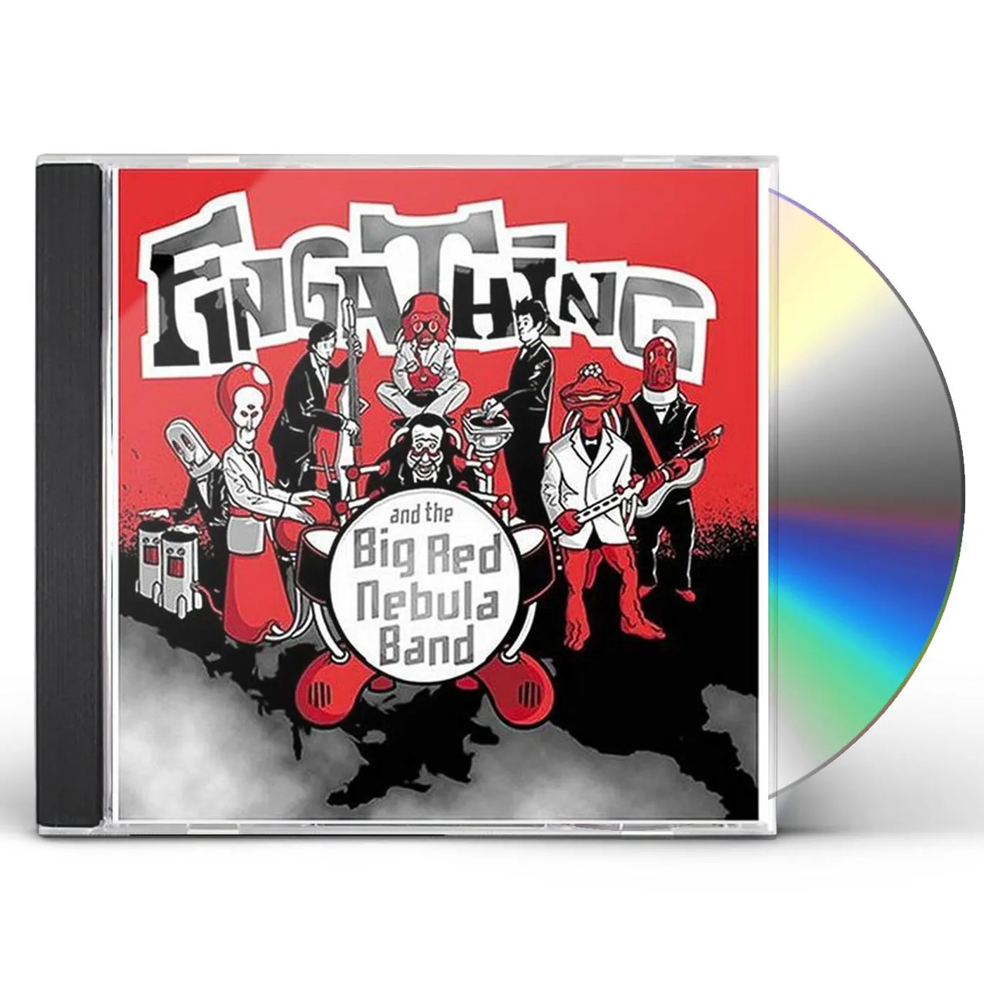 Fingathing AND THE BIG RED NEBULA BAND CD