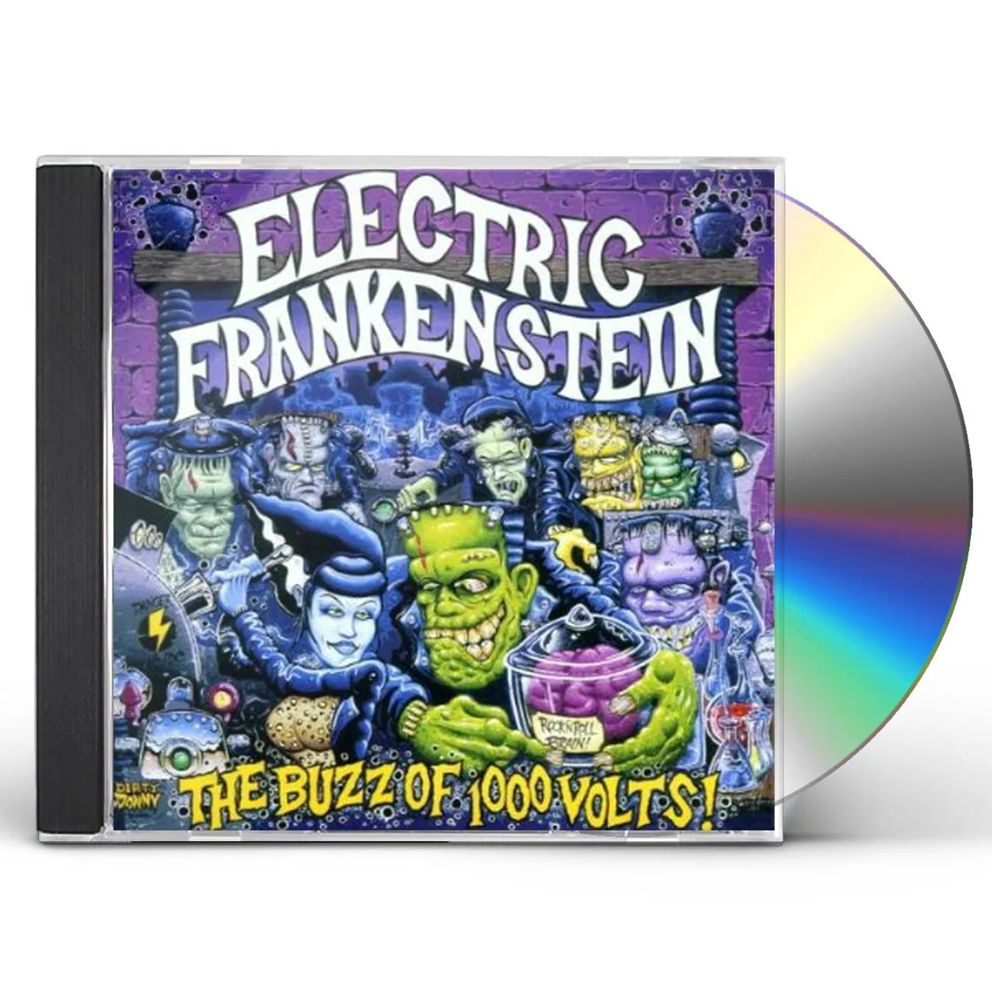 Electric Frankenstein BUZZ OF A 1000 VOLTS CD