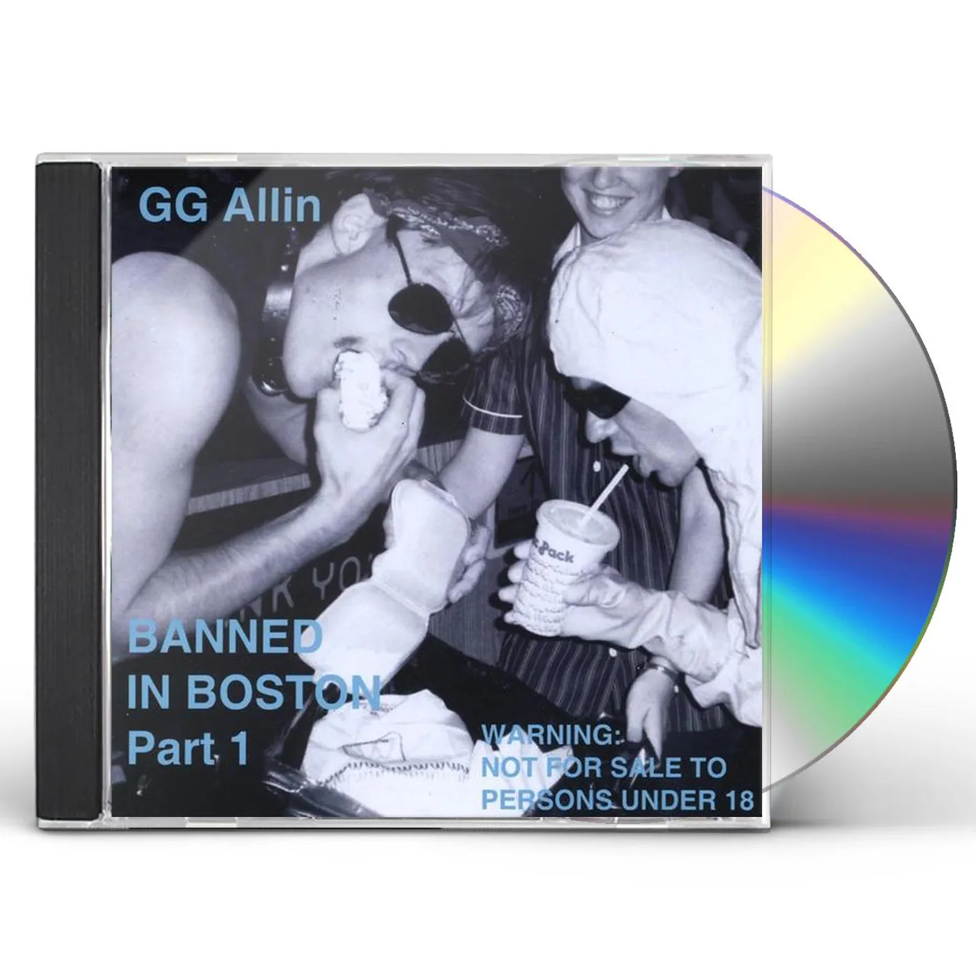 GG Allin BANNED IN BOSTON PART 1 CD
