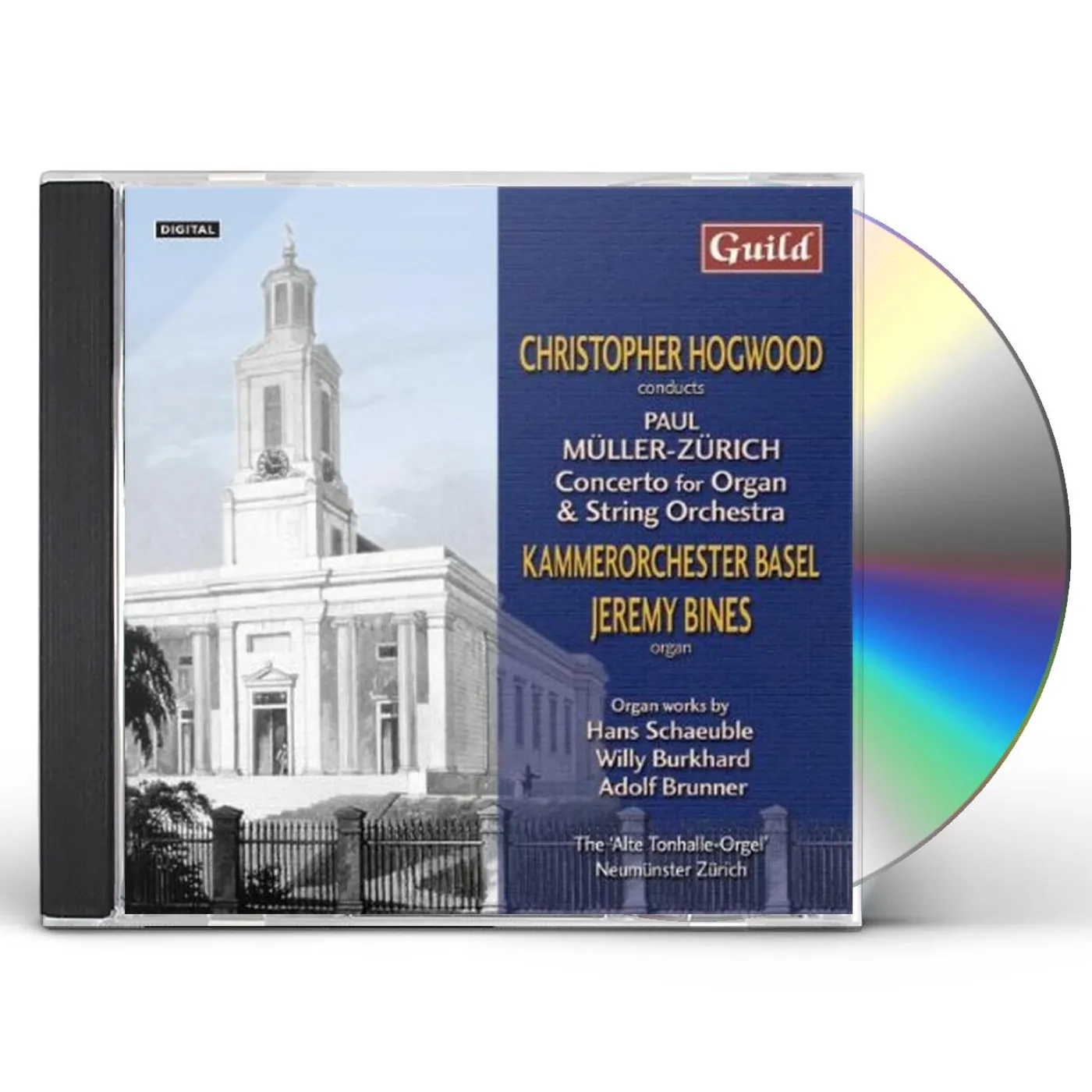 Various Artists  MULLER-ZURICH PAUL (1898-1993): CONCERTO FOR ORGAN AND STRING ORCHESTRA OP.28 (W.BASEL CHAMBE CD