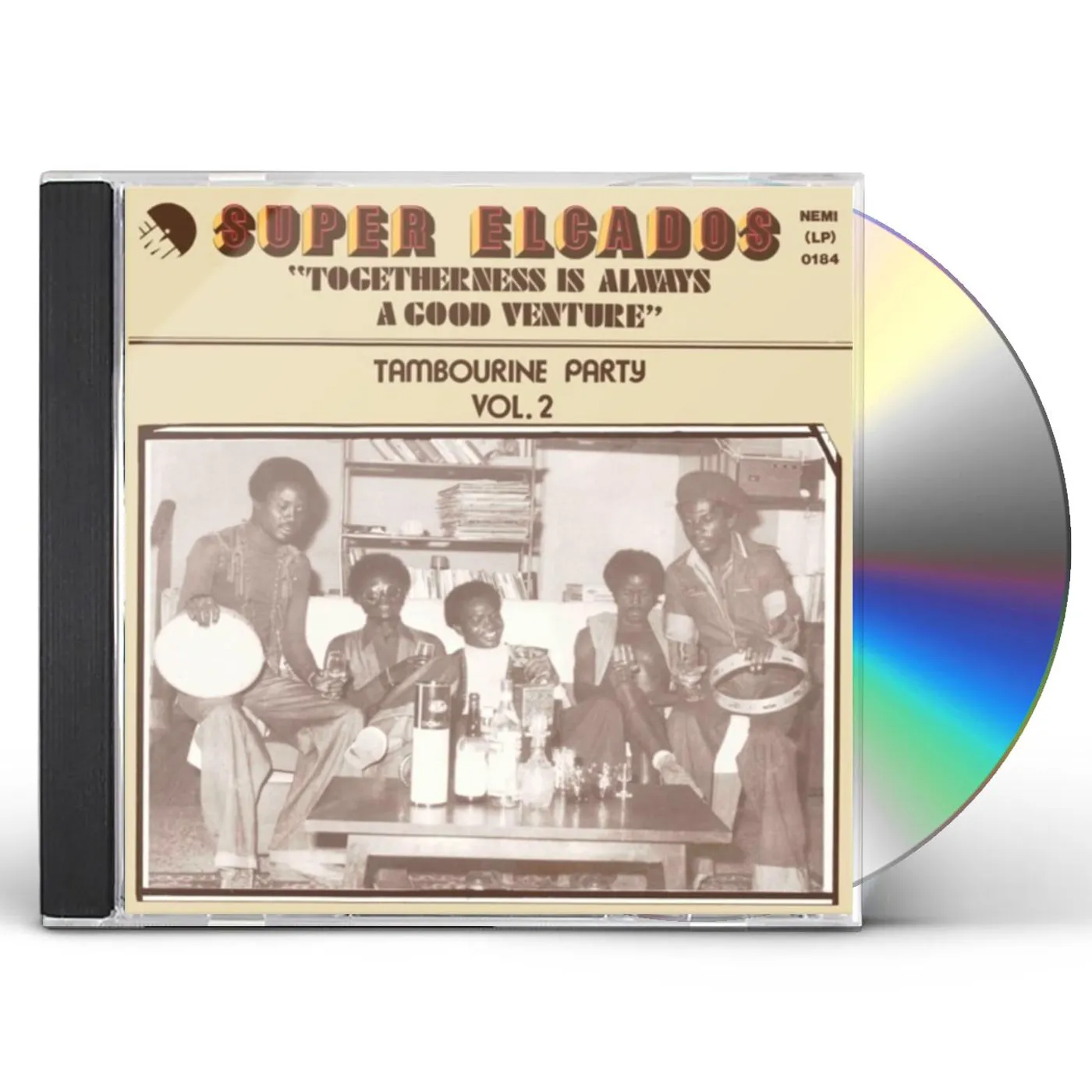 Super Elcados TOGETHERNESS IS ALWAYS A GOOD VENTURE (TAMBOURINE PARTY VOL. 2) CD