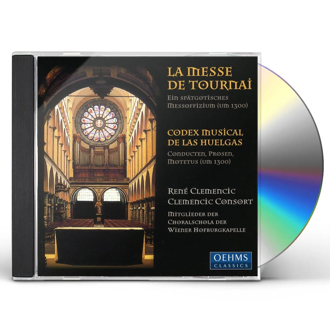 Clemencic Consort MESSE DE TOURNAI / CODEX MUSICAL DE LAS HUELGAS CD