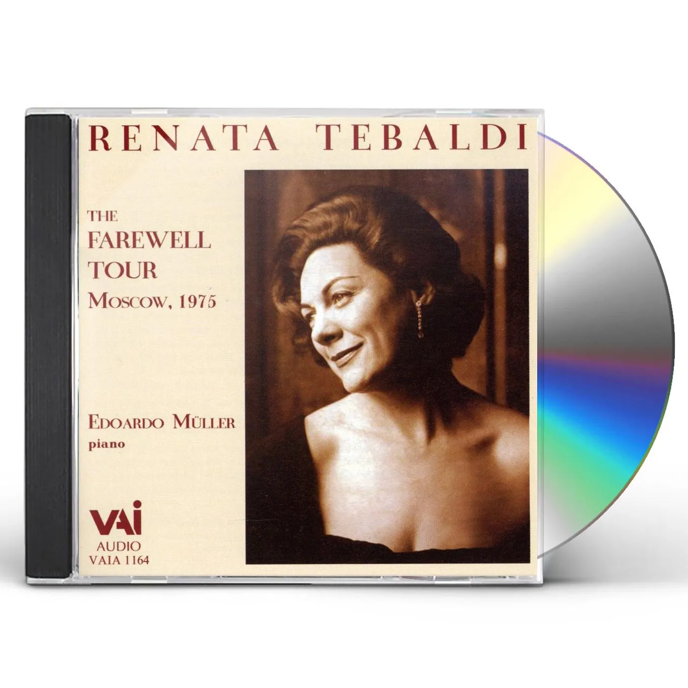 Renata Tebaldi FAREWELL TOUR MOSCOW 1975 CD