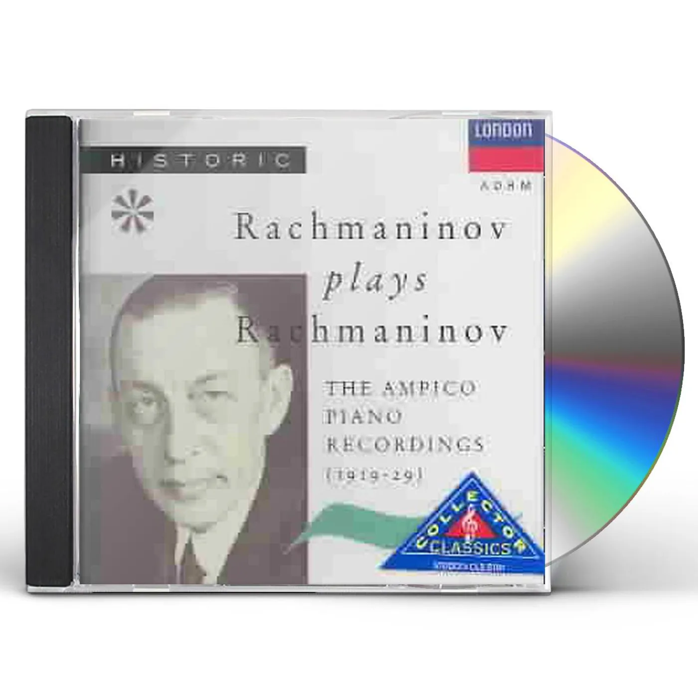 Sergei Rachmaninoff AMPICO PIANO RECORDINGS CD