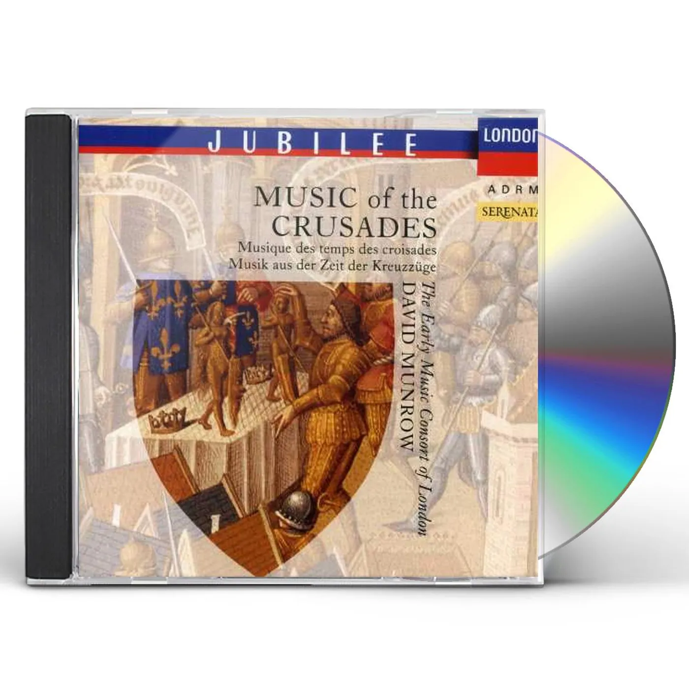 David Munrow MUSIC OF THE CRUSADES: 12 & 13 CENTURY MUSIC CD