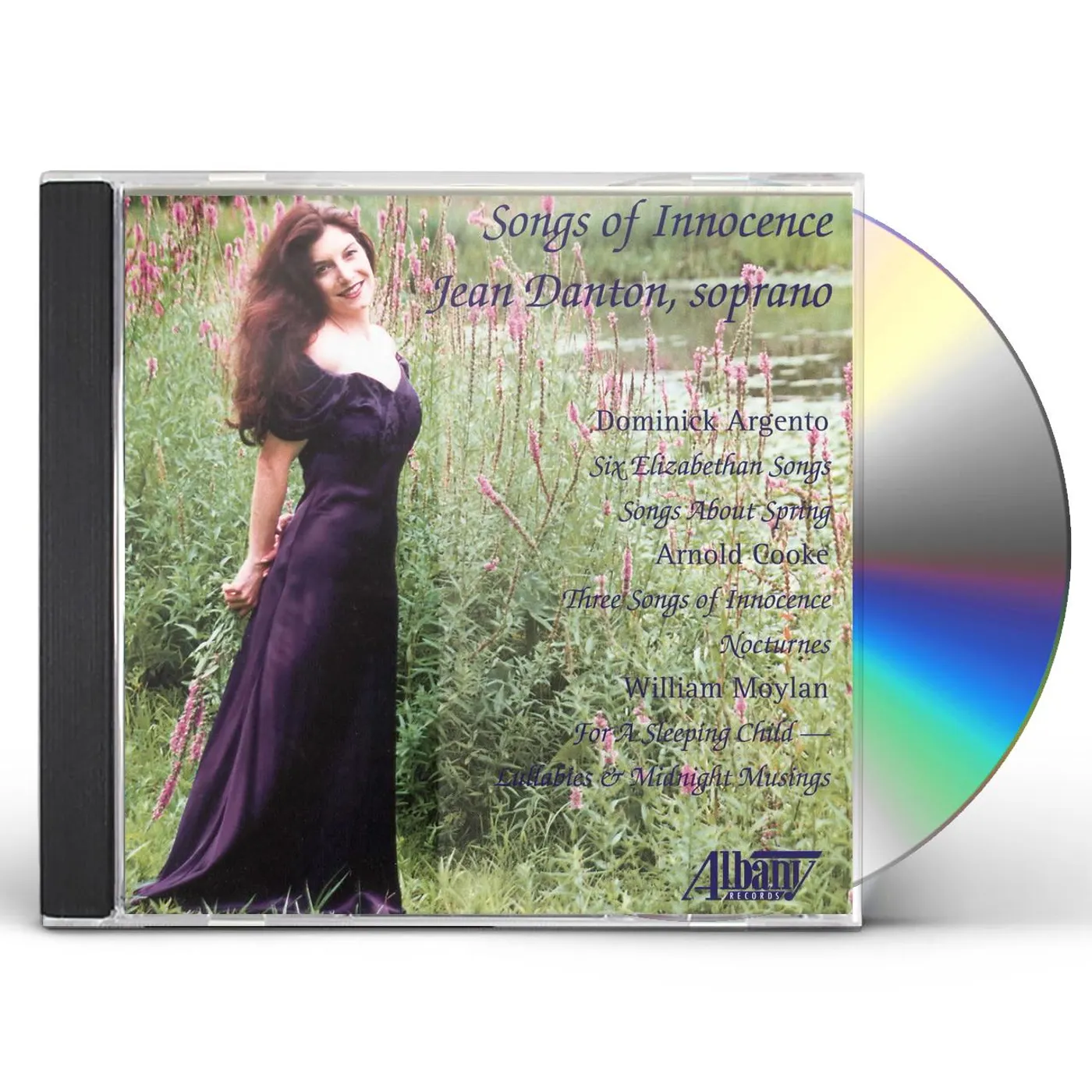 Jean Danton SINGS WORKS BY ARGENTO, COOKE & MOYLAN CD