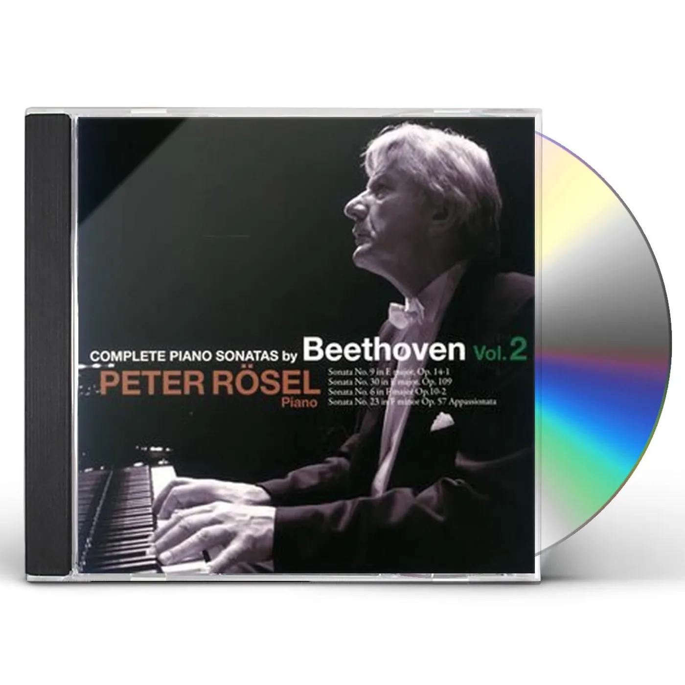 Peter Rosel BEETHOVEN PIANO SONATA II: #9, 30, 6, 23 CD