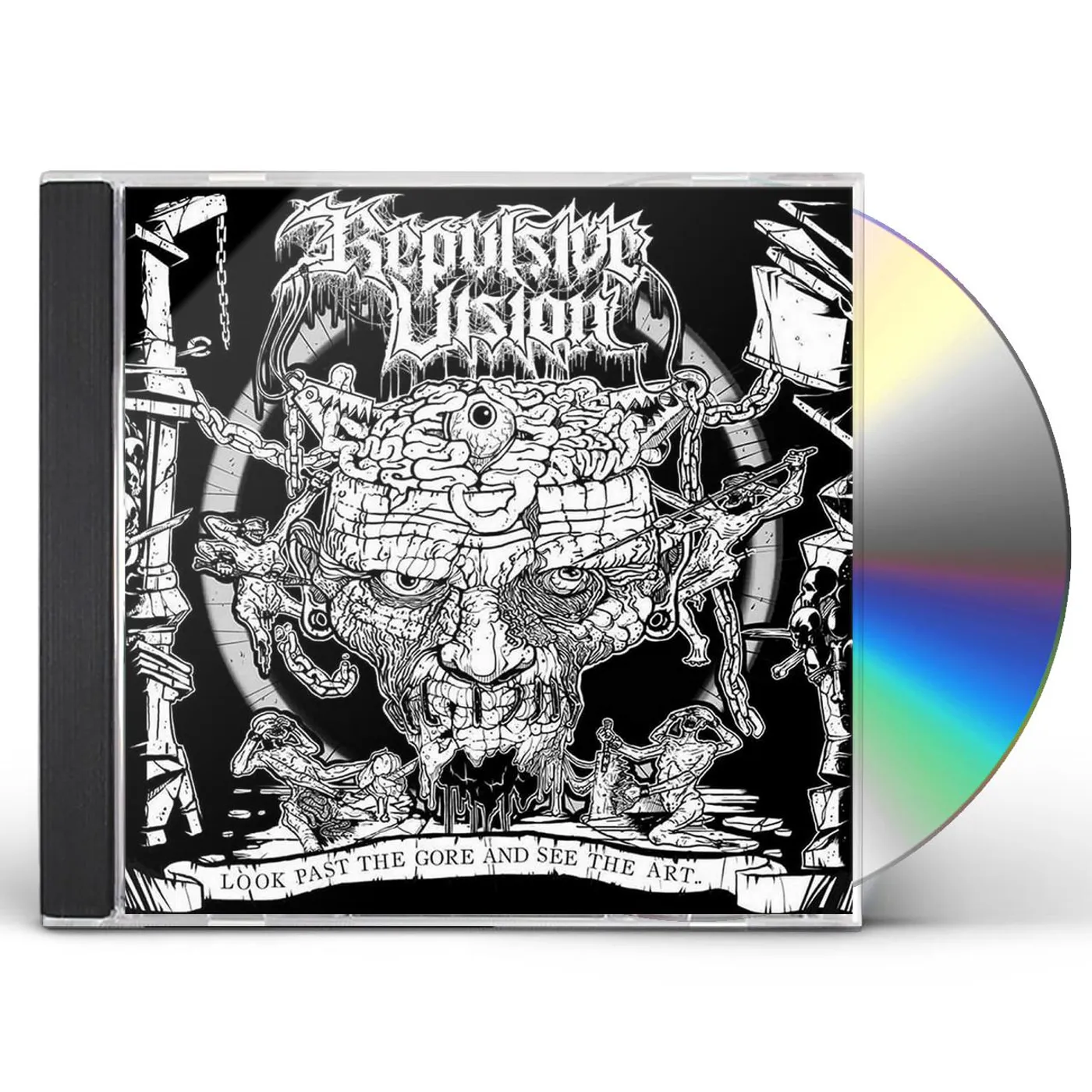 Repulsive Vision LOOK PAST THE GORE & SEE THE ART CD