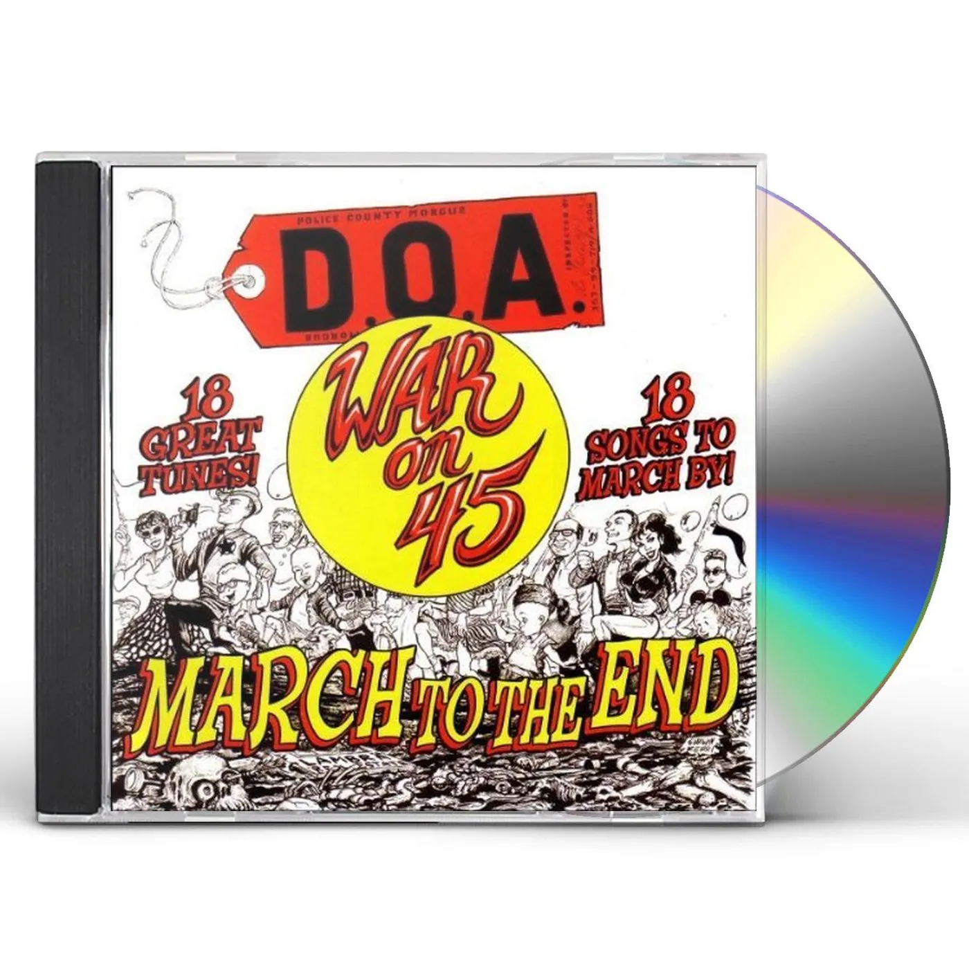 D.O.A. WAR ON 45 CD