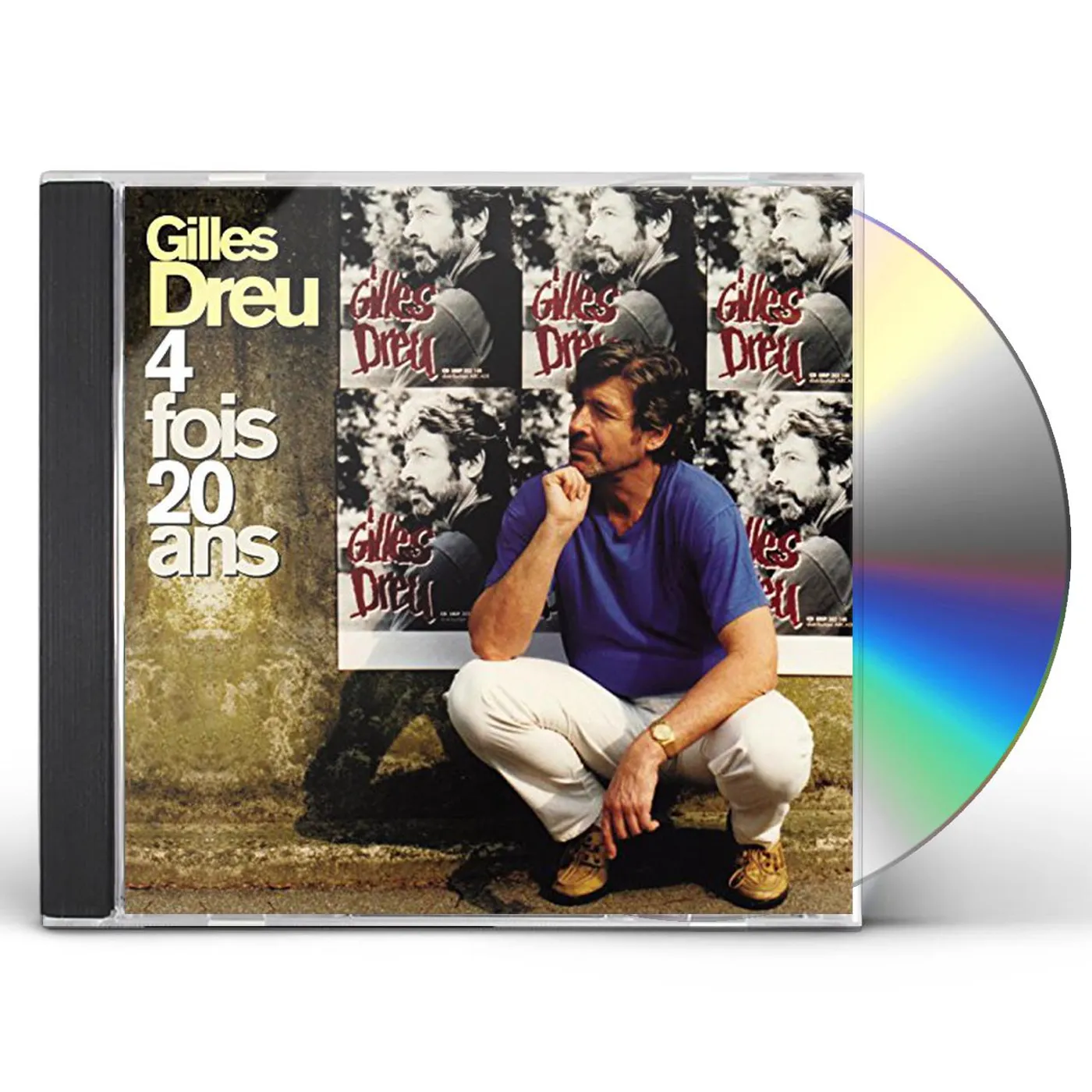 Gilles Dreu QUATRE FOIS VINGT ANS CD